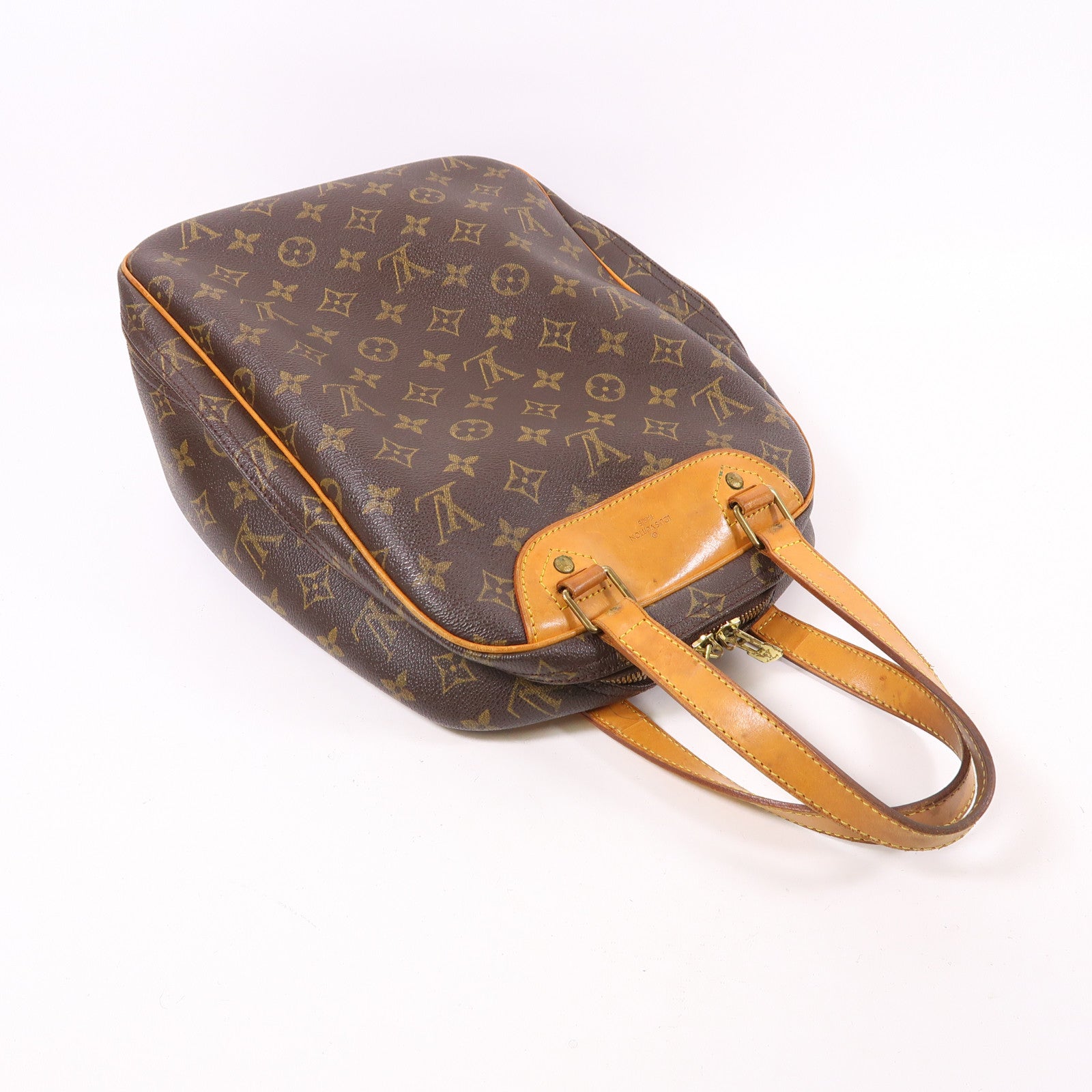 LOUIS VUITTON Monogram Excursion Shoe Case金扣手挽袋