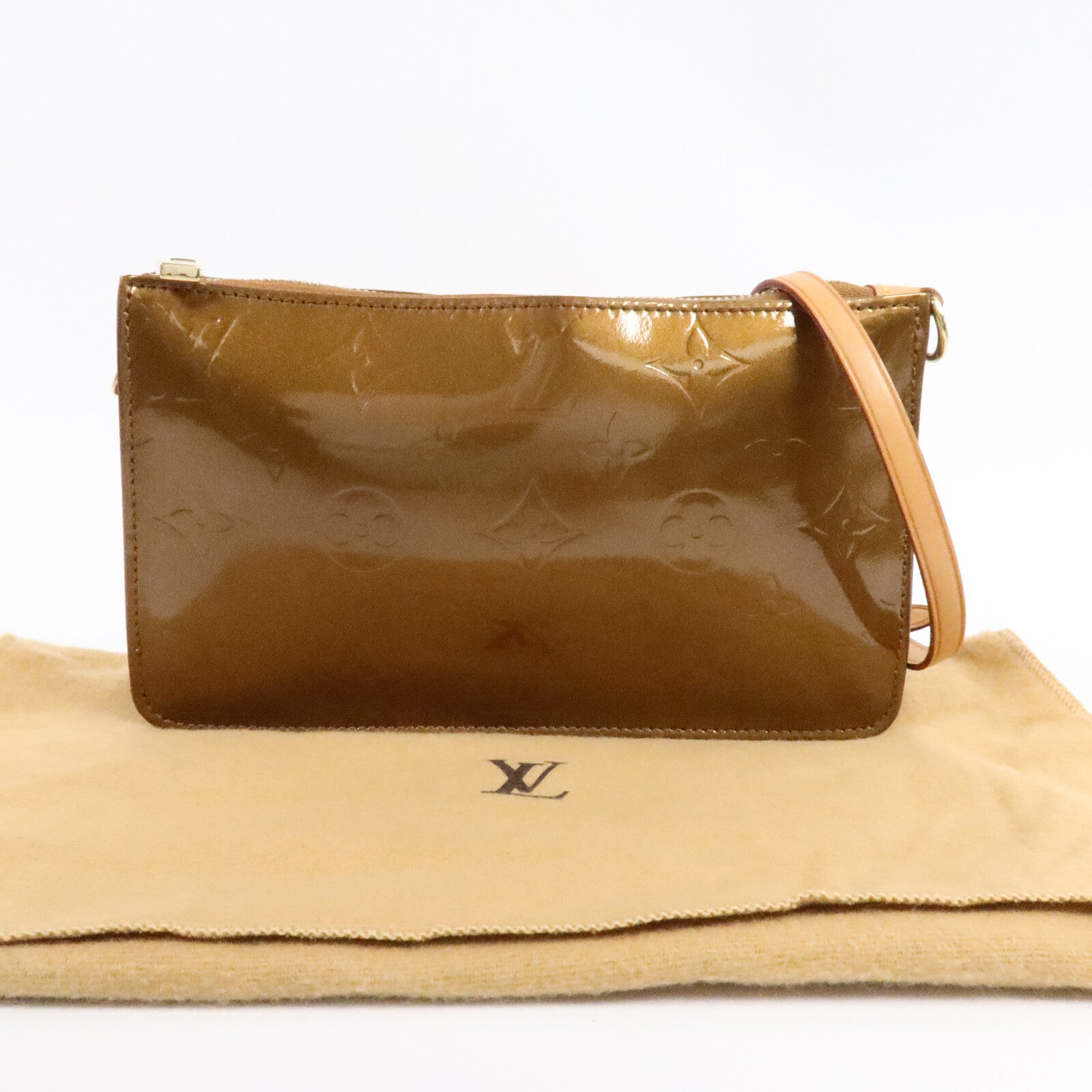 LOUIS VUITTON Monogram Vernis Lexington Pouch手拿包