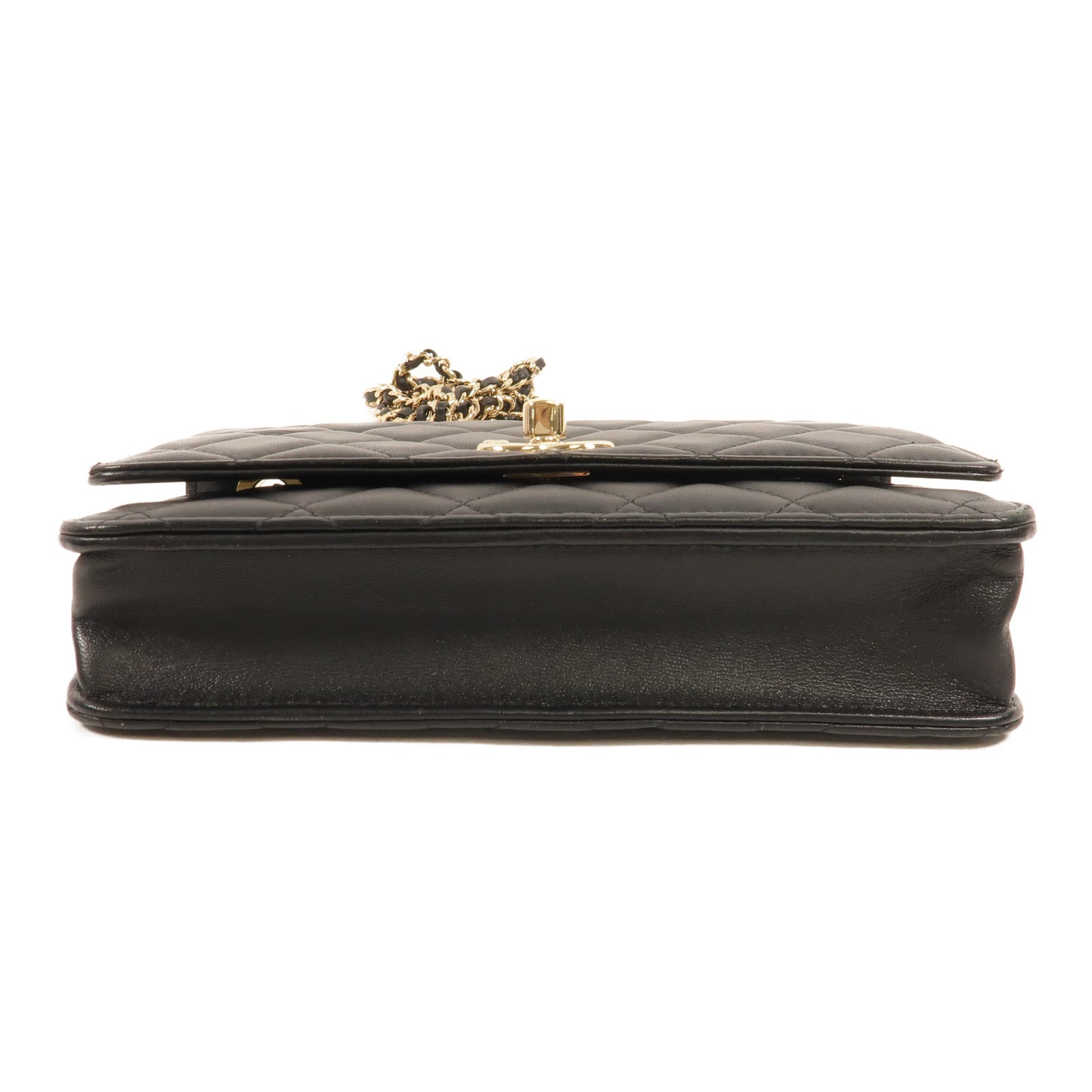 CHANEL 羊皮皮革Trendy Wallet On Chain鏈帶肩背袋