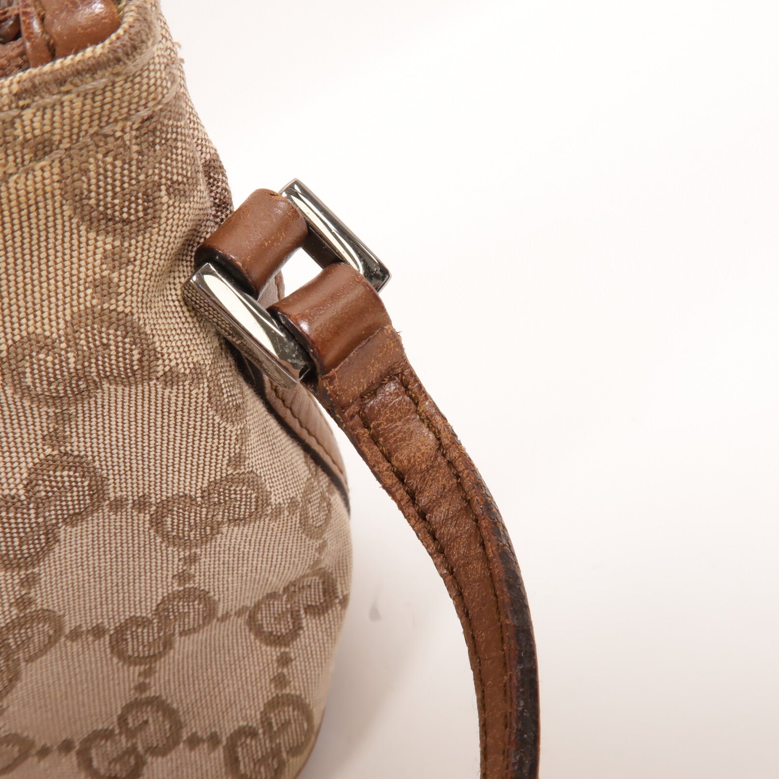 GUCCI 帆布Boat Pochette Bag手挽袋