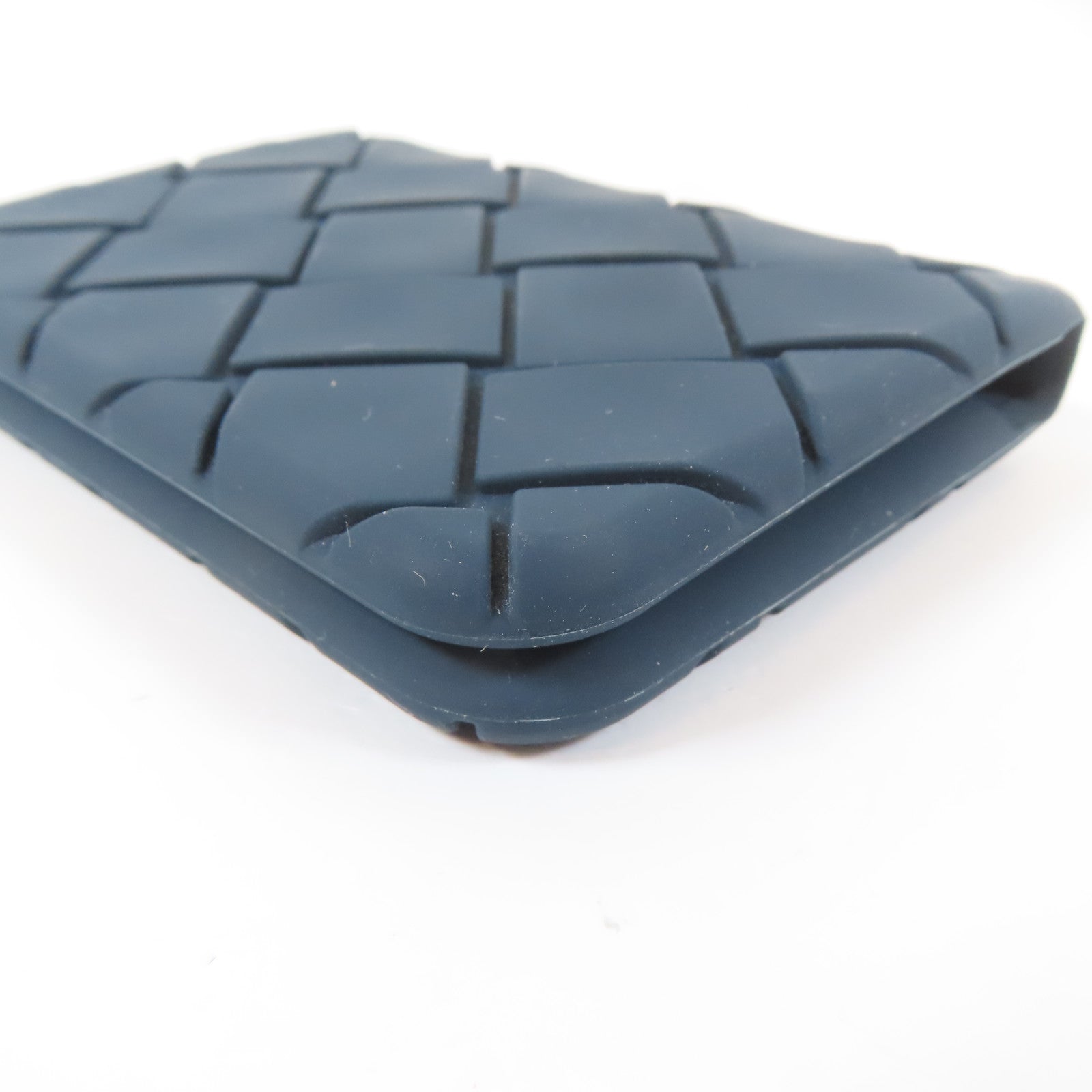 BOTTEGA VENETA PVC Card Case卡片套深藍色