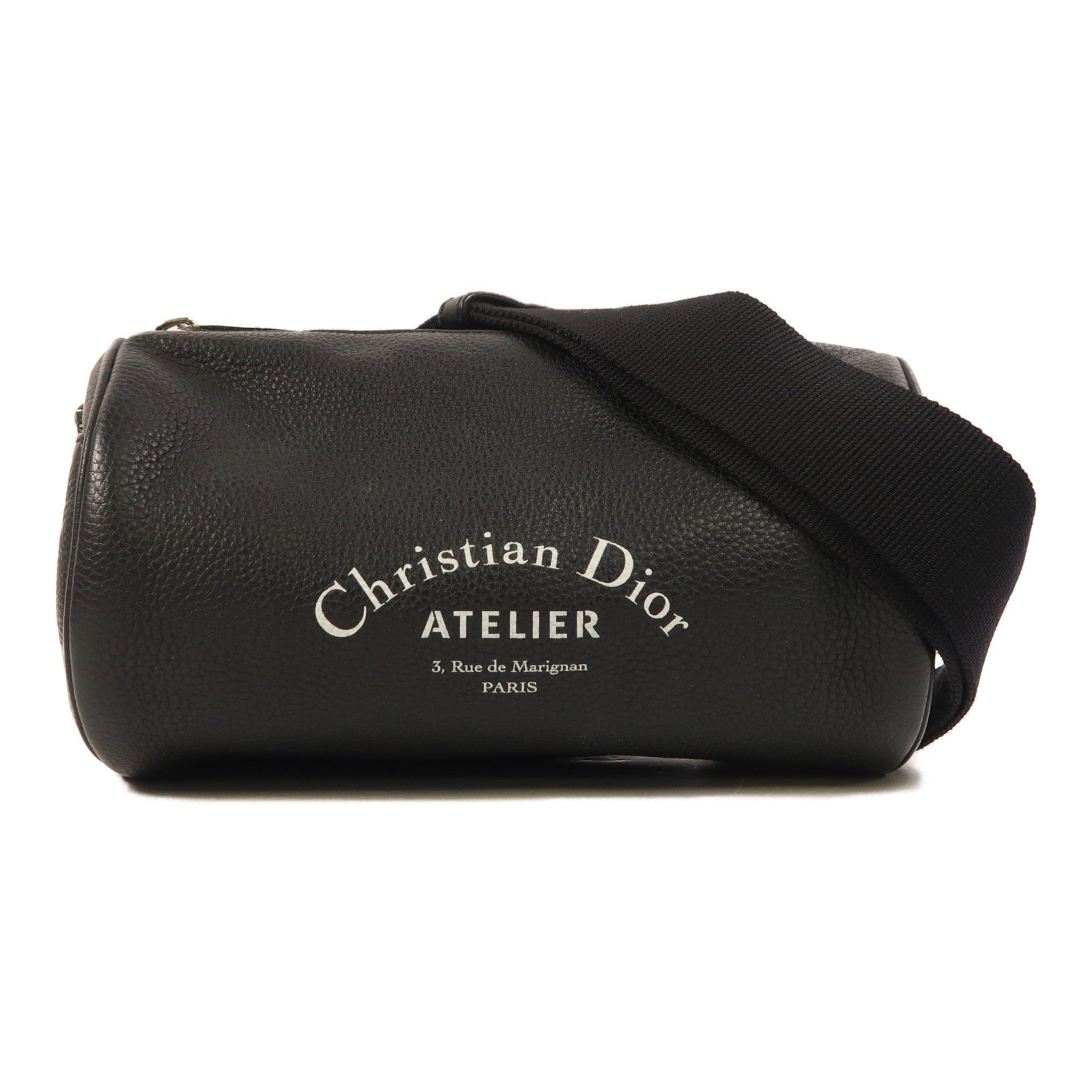Dior 牛皮皮革Roller銀扣肩背袋