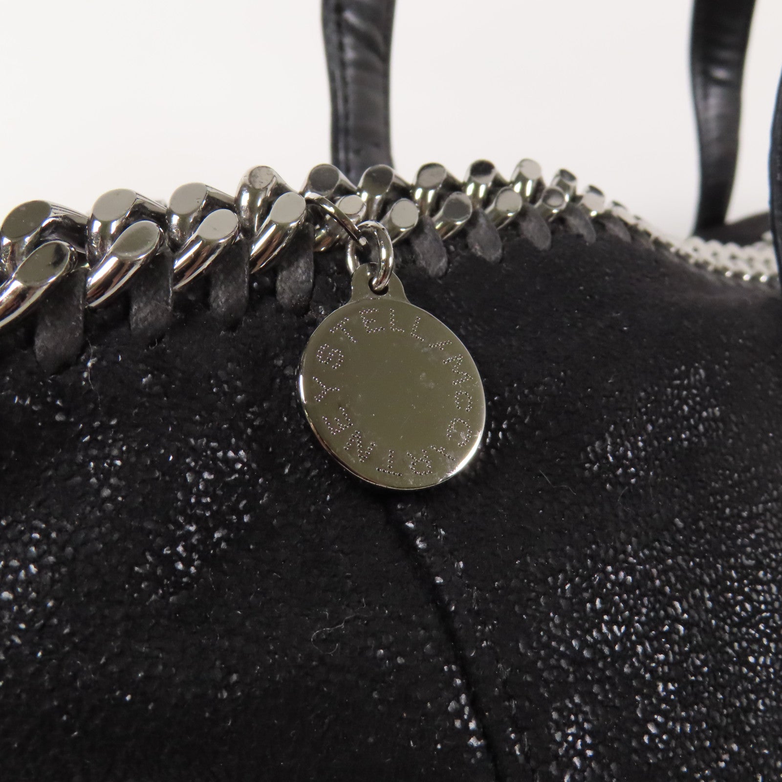 Stella McCartney 聚酯纖維Shoulder Bag銀扣肩背袋