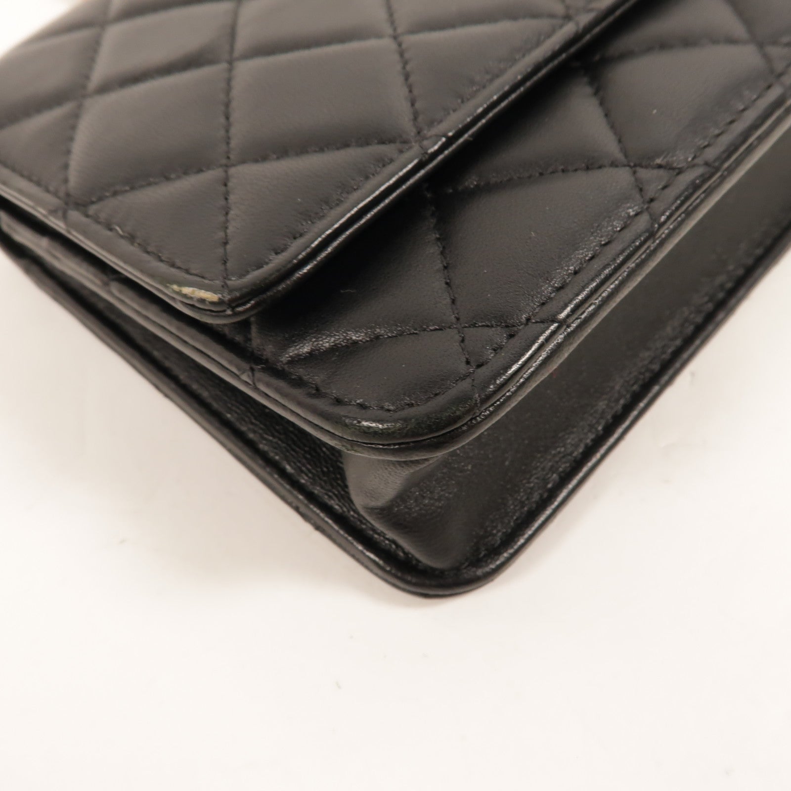 CHANEL 羊皮皮革Trendy Wallet On Chain鏈帶肩背袋