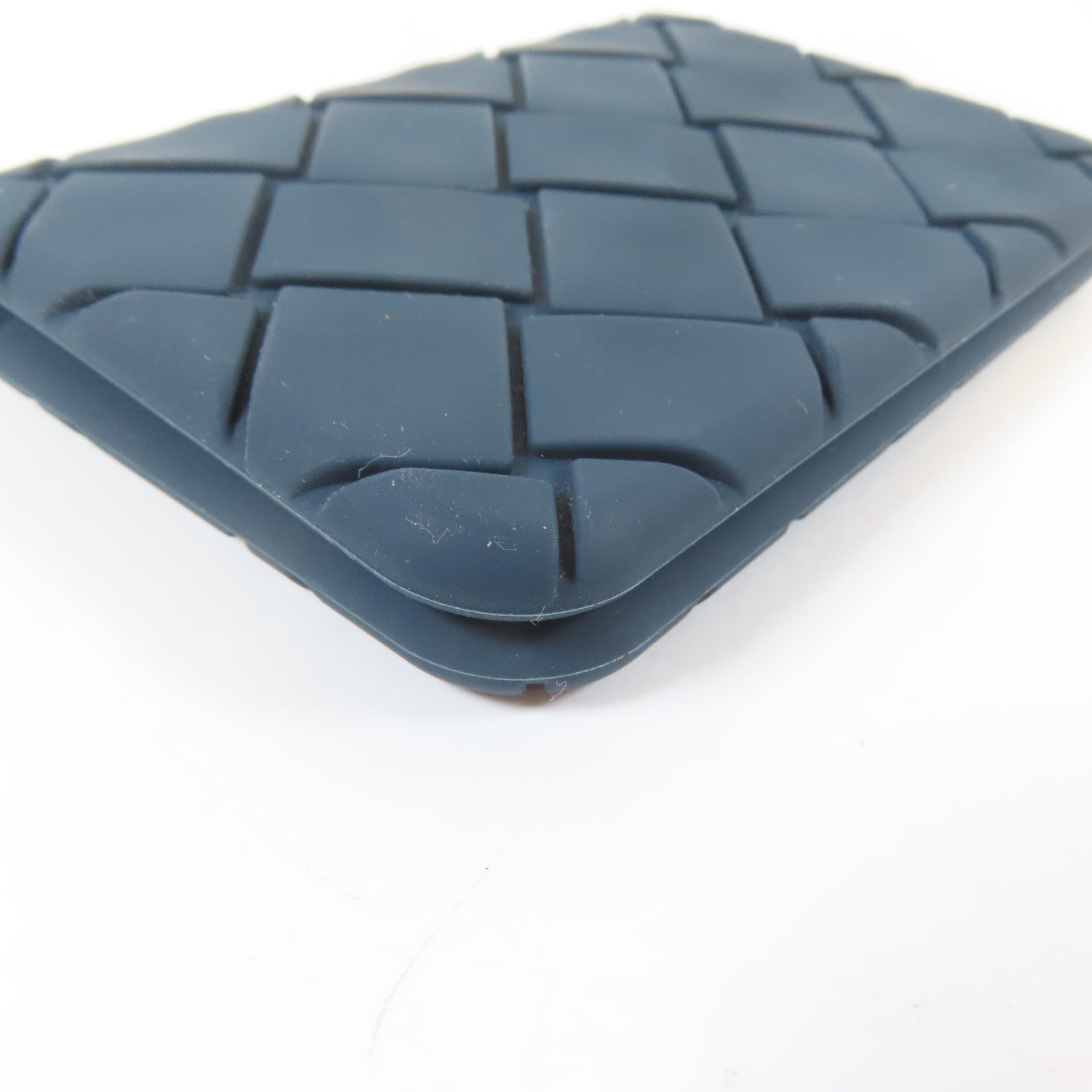 BOTTEGA VENETA PVC Card Case卡片套深藍色