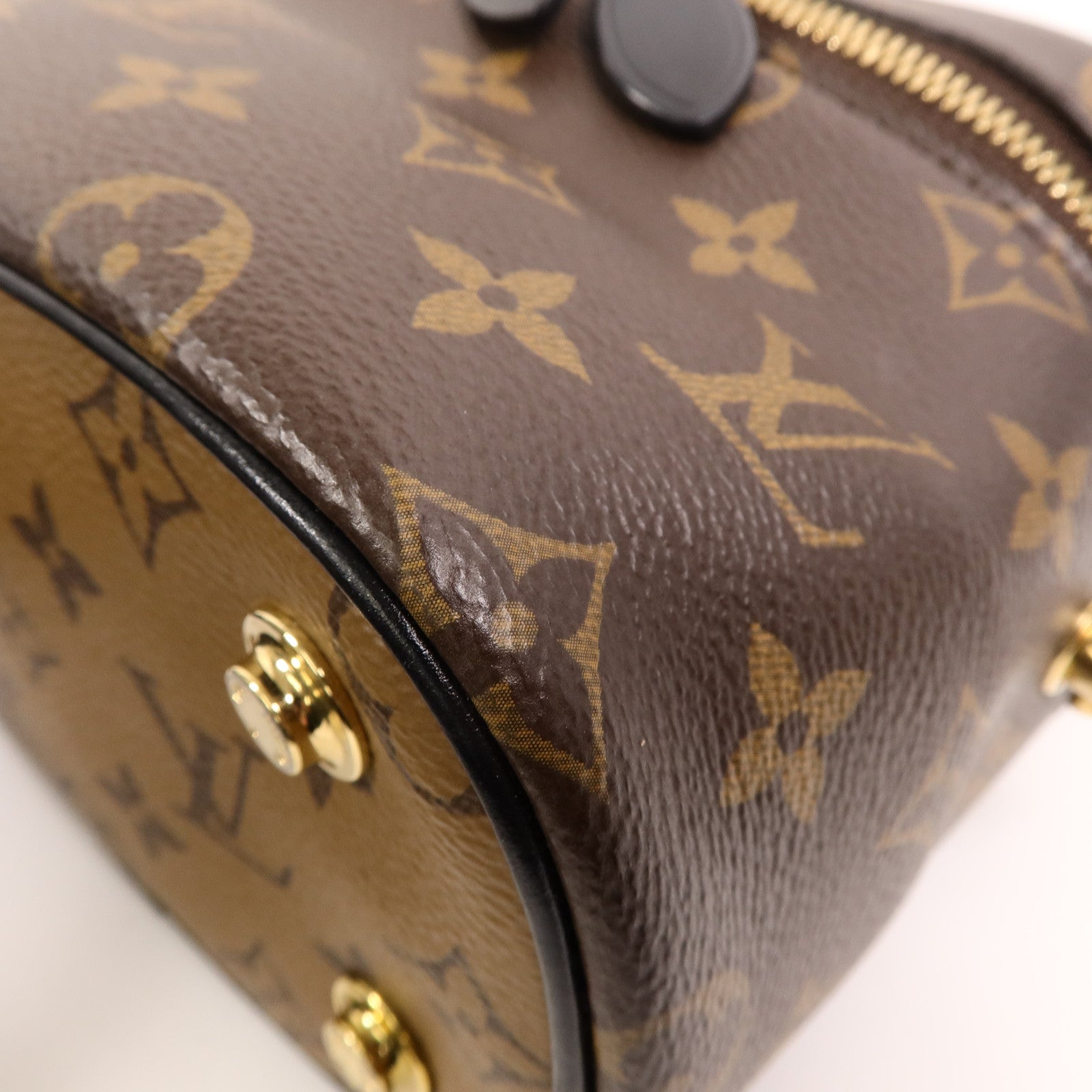 LOUIS VUITTON Monogram Reverse Vanity PM手挽肩背兩用袋