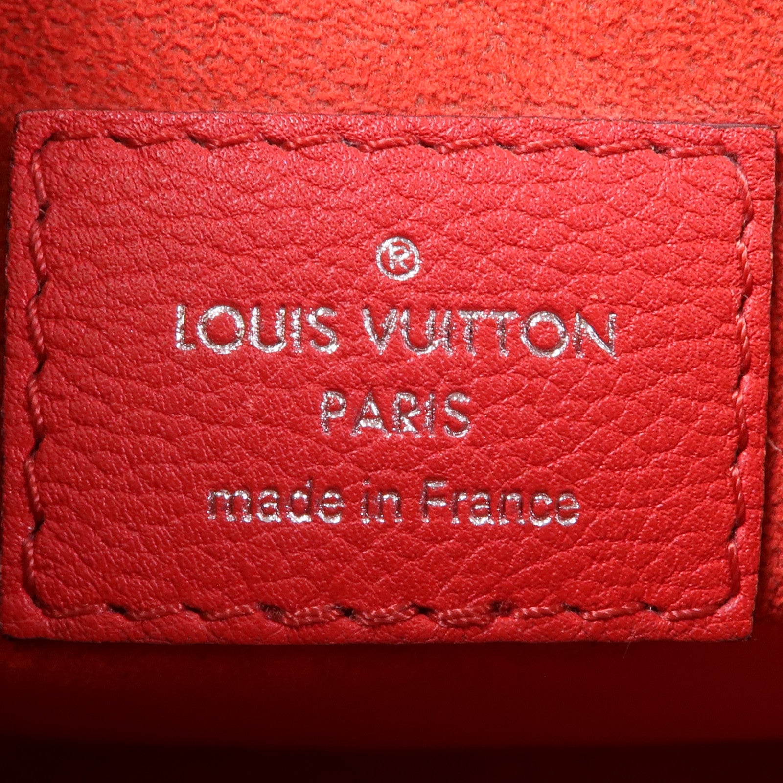 LOUIS VUITTON 牛皮皮革My Lockme BB銀扣鏈帶肩背袋