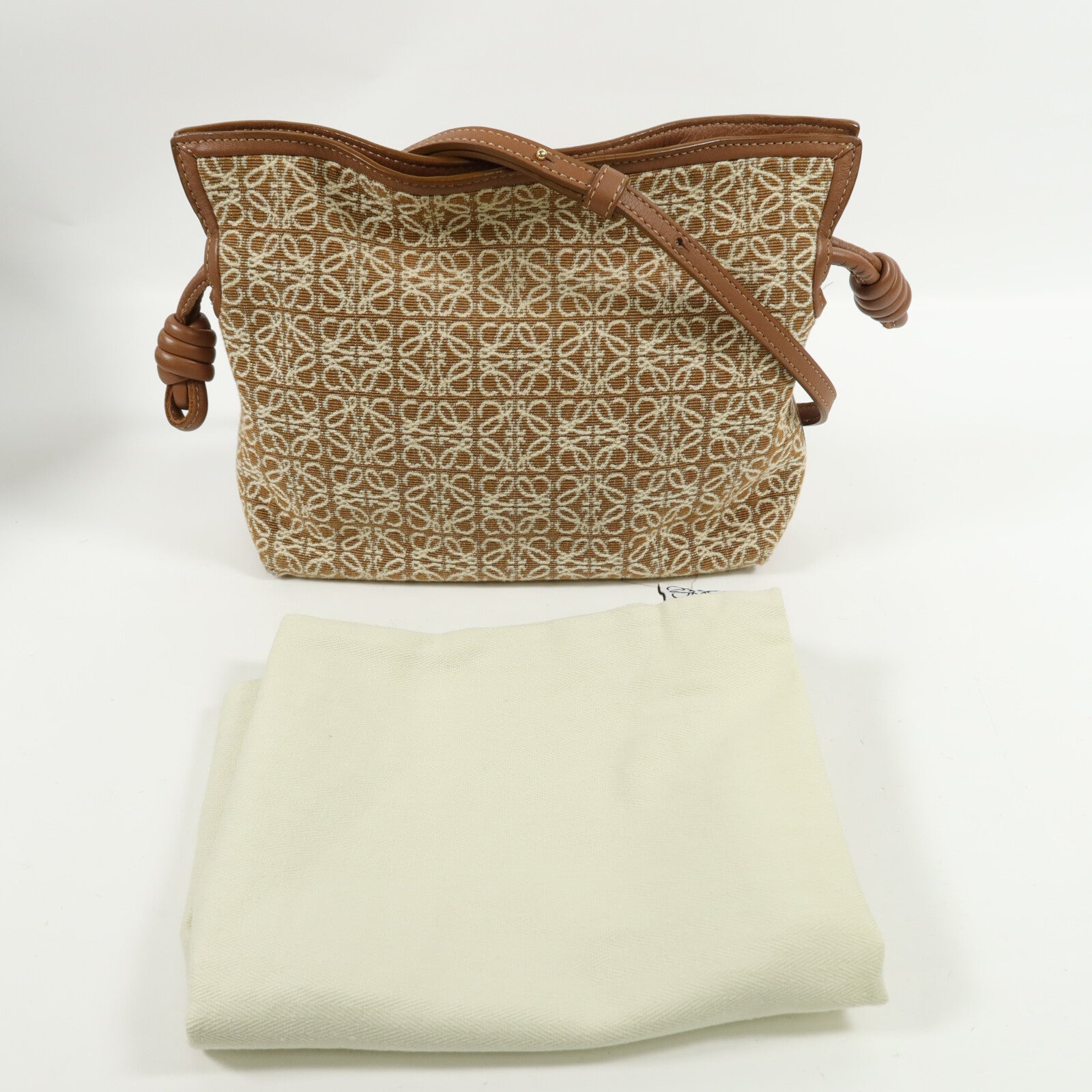 LOEWE 帆布Shoulder Bag肩背袋
