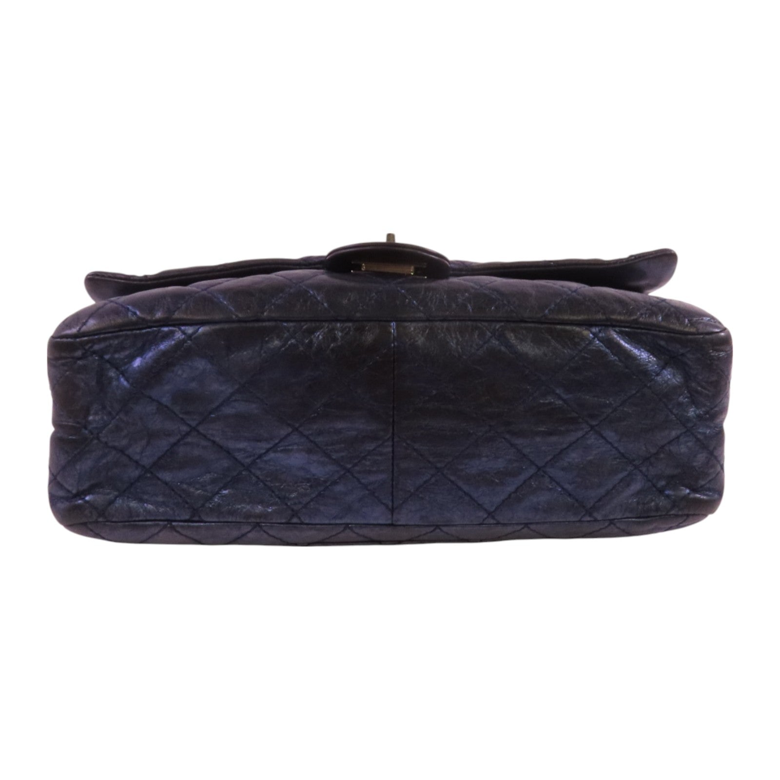 CHANEL 牛皮皮革2.55銀扣鏈帶肩背袋