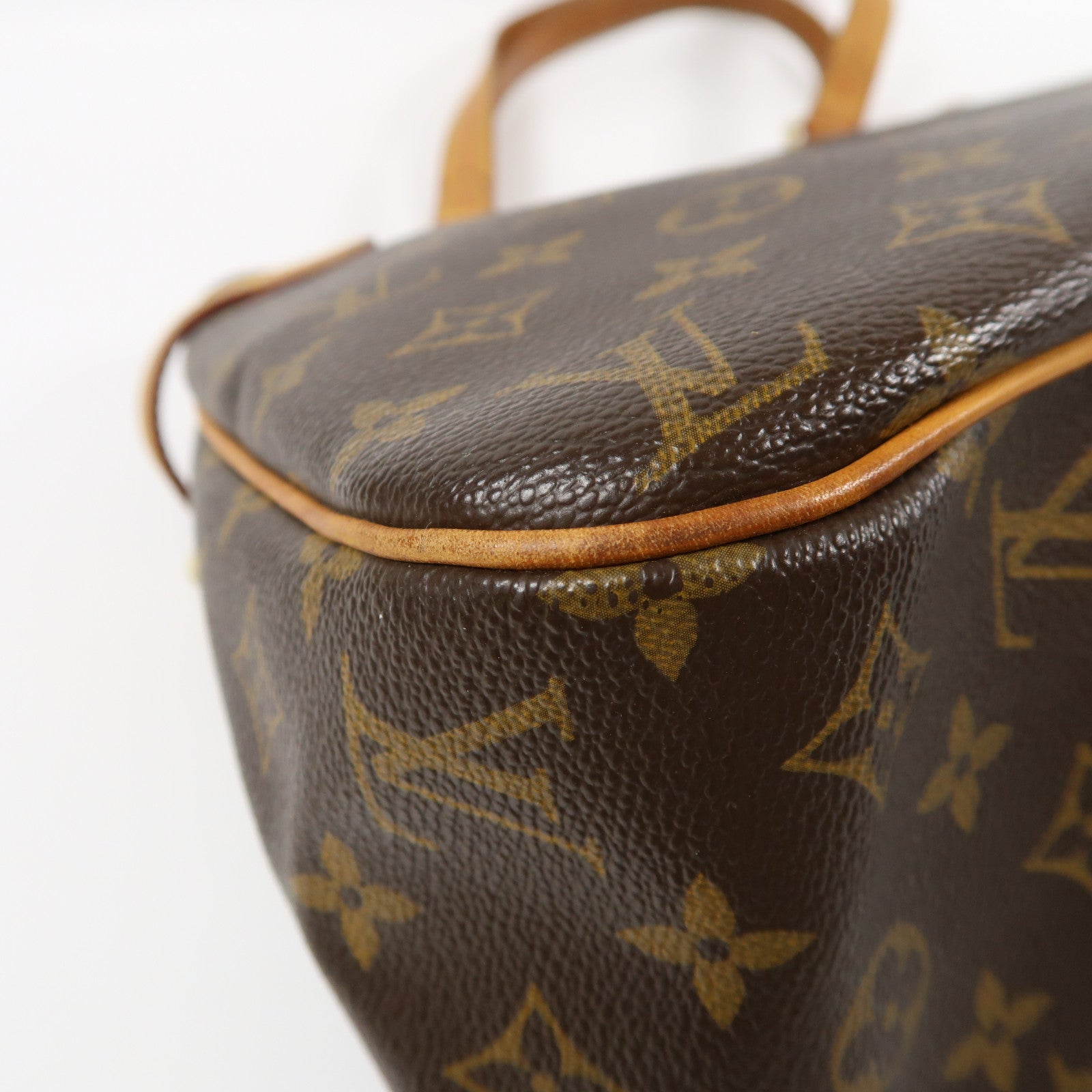 LOUIS VUITTON Monogram Batignolles Horizontal金扣肩背袋棕色