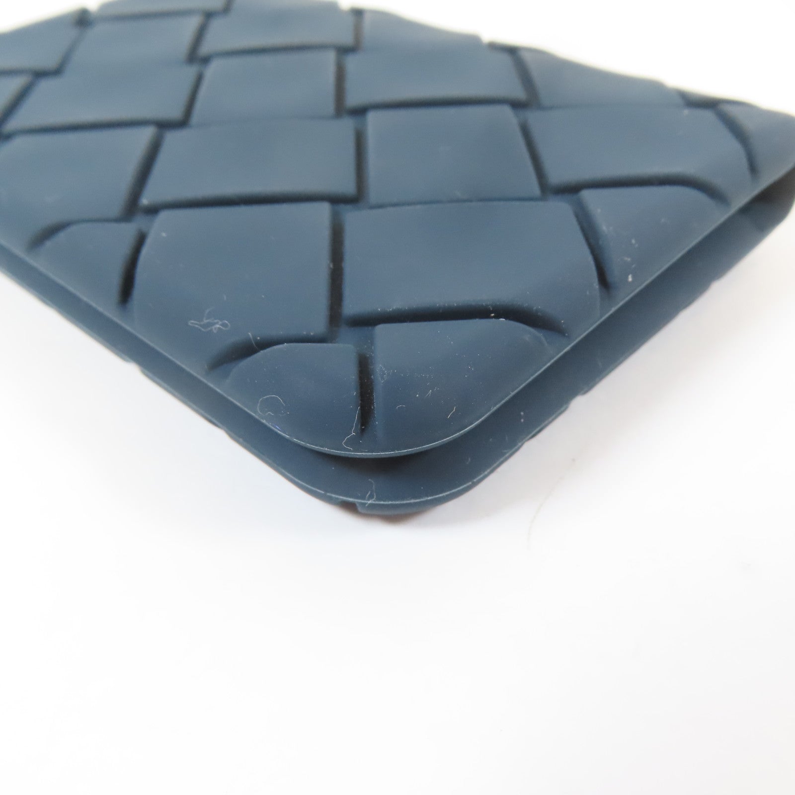 BOTTEGA VENETA PVC Card Case卡片套深藍色