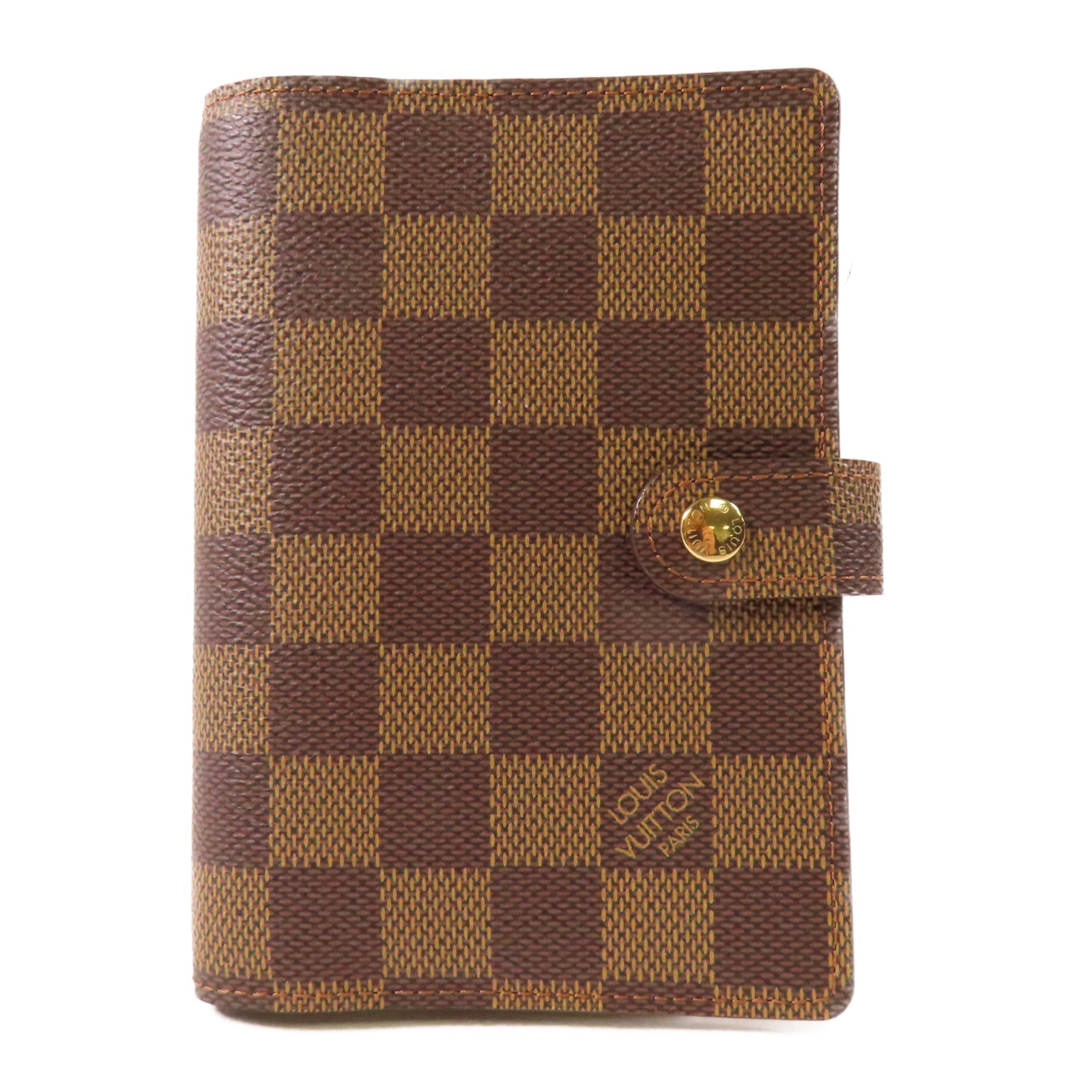 LOUIS VUITTON 【激減優惠】Damier Agende PM金扣記事簿啡色