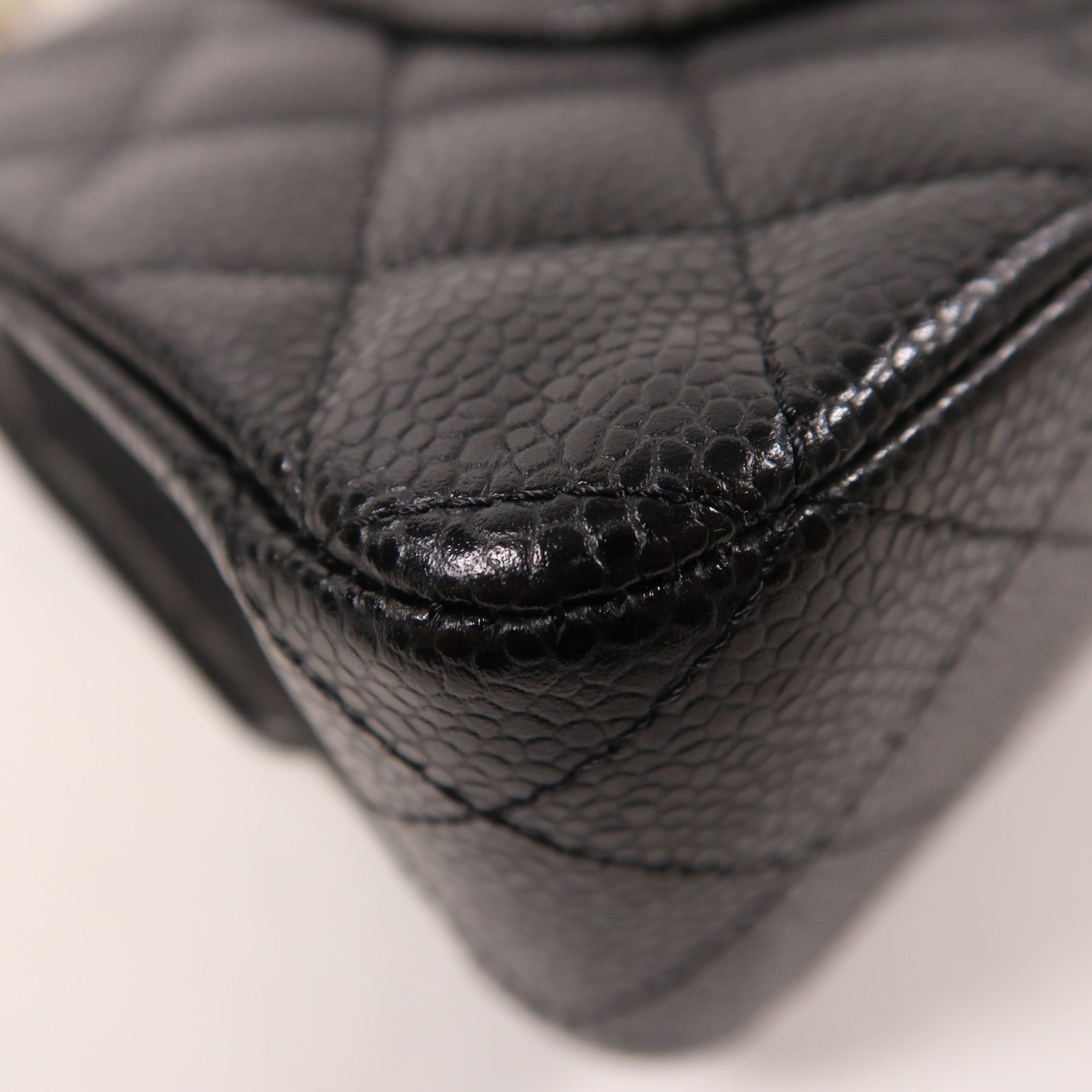 CHANEL 牛皮皮革Classic 25金扣鏈帶肩背袋