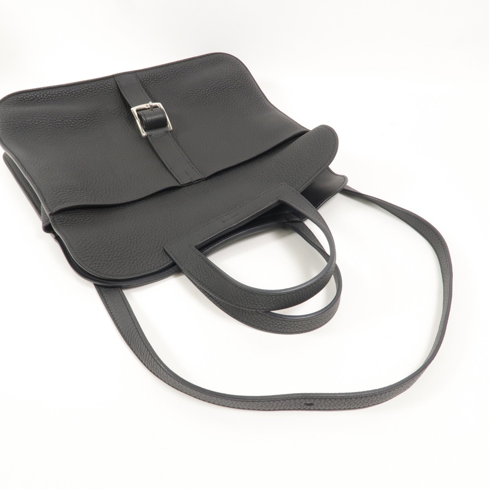 HERMES Halzan 31手挽肩背兩用袋Noir