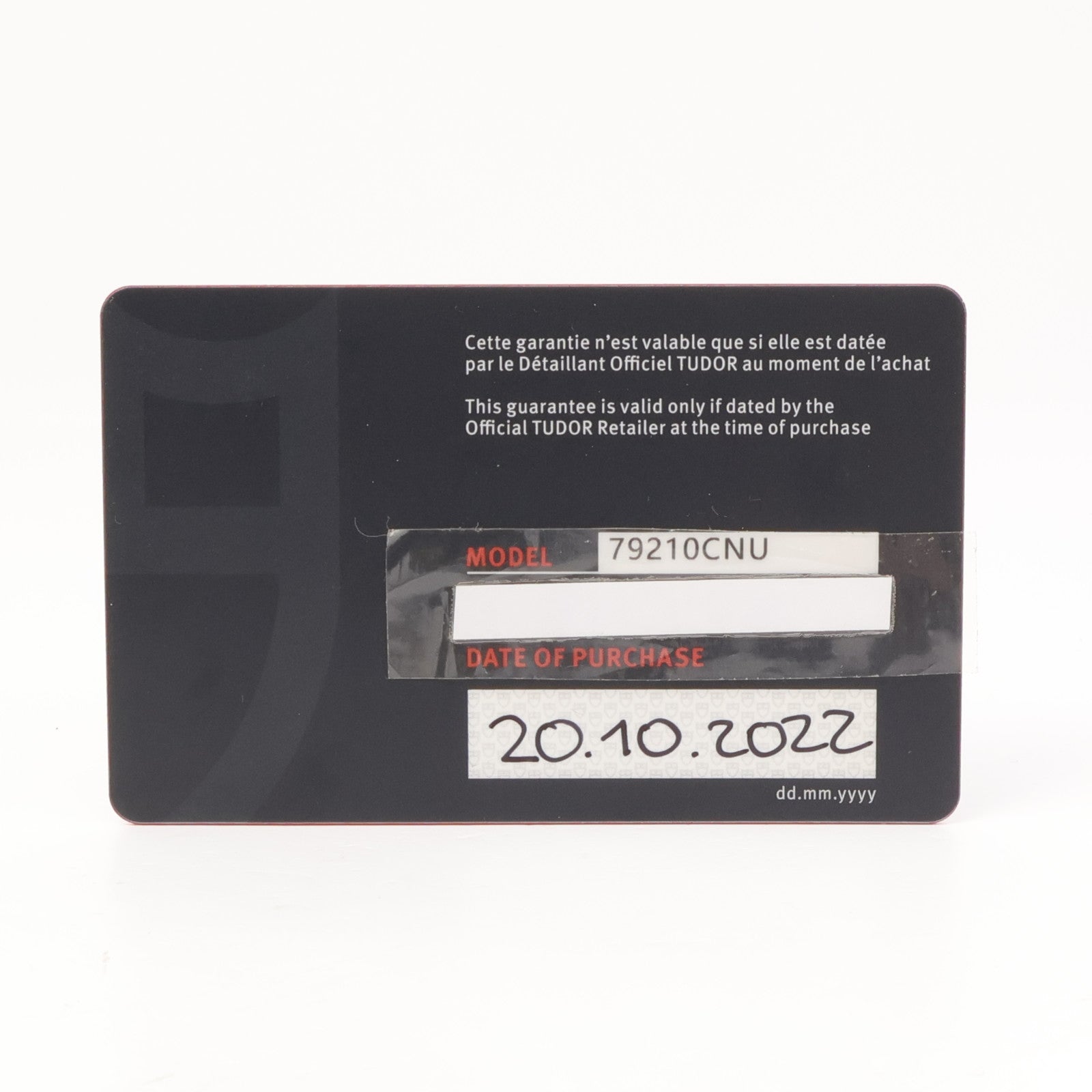 TUDOR Black Bay Ceramic M79210CNU