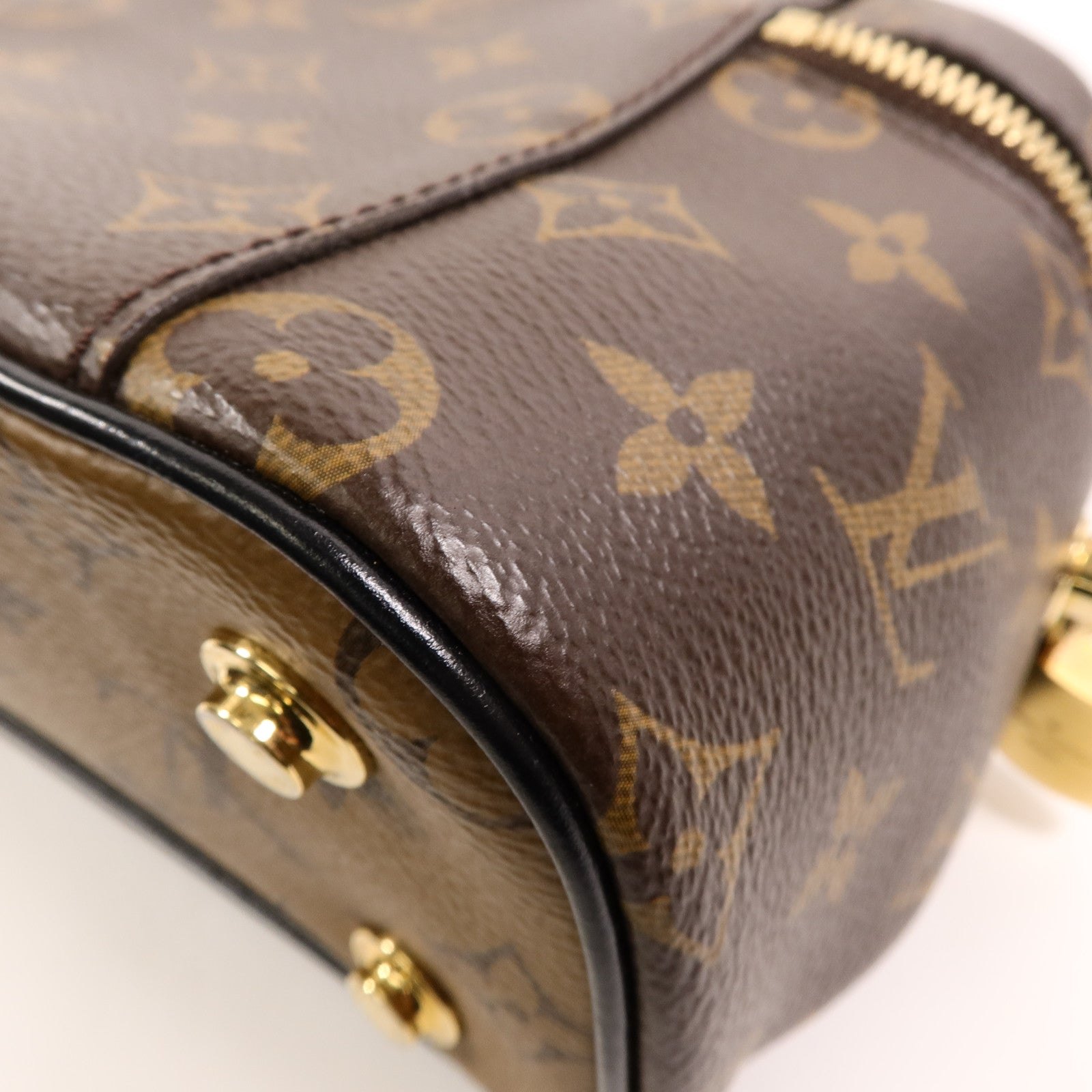 LOUIS VUITTON Monogram Reverse Vanity PM手挽肩背兩用袋