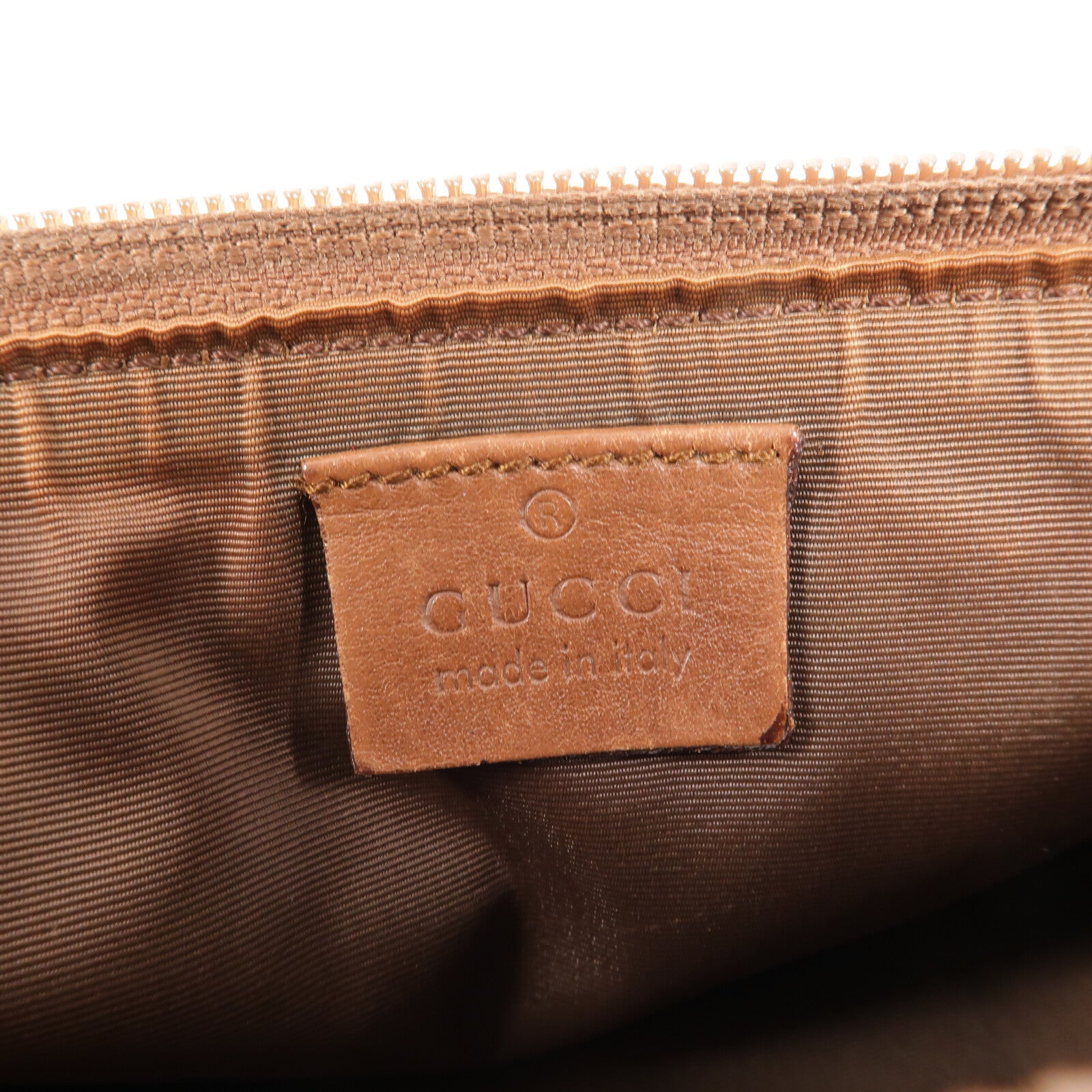 GUCCI 帆布Boat Pochette Bag手挽袋