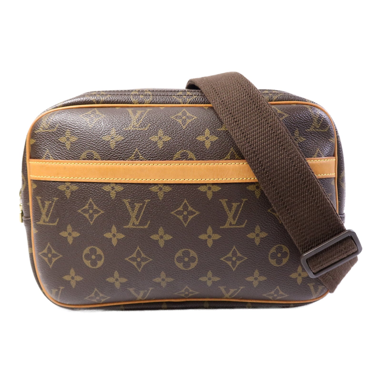 LOUIS VUITTON Monogram Reporter PM肩背袋