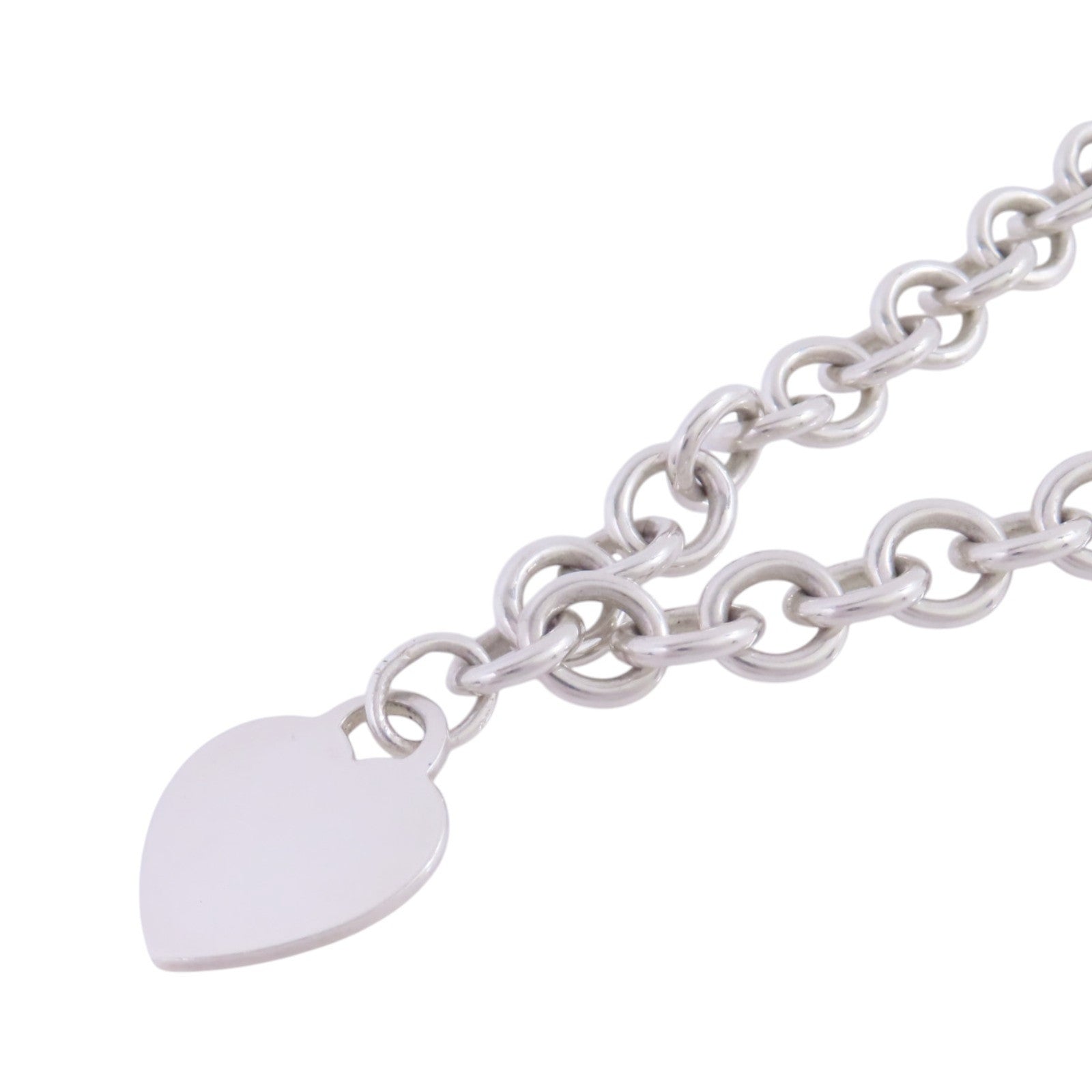 TIFFANY＆CO 925純銀Heart Tag Necklace項鏈