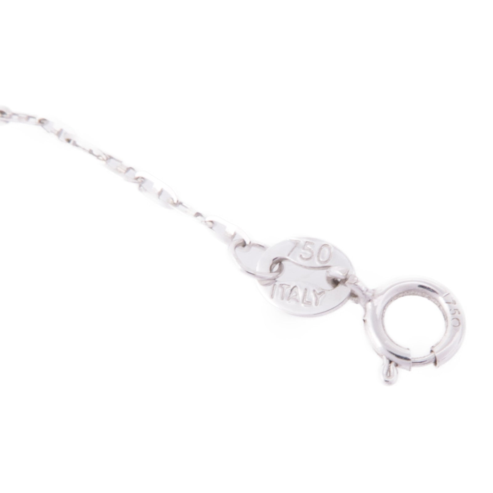JEWELRY (PRICE DOWN) Diamond Necklace 18K White Gold