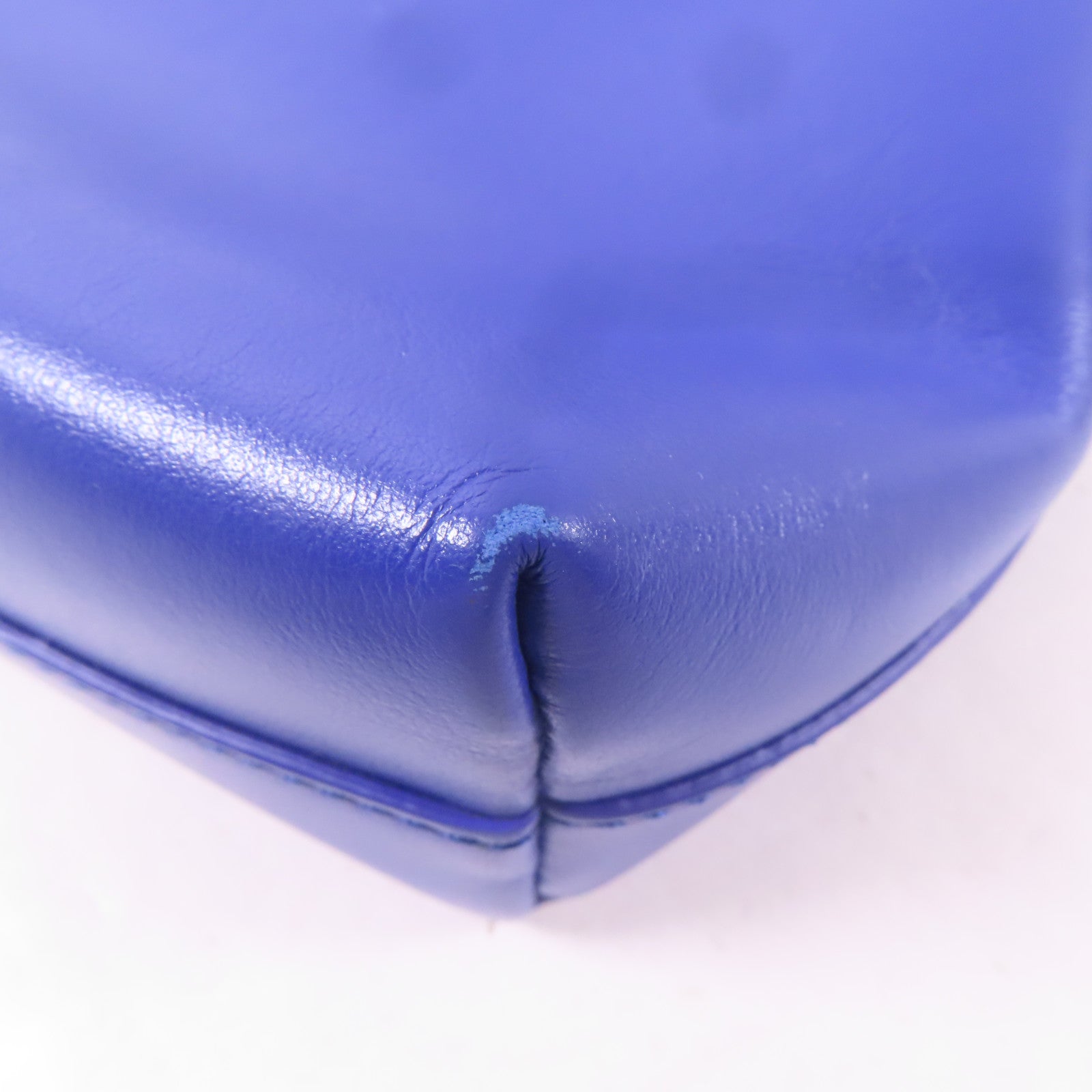 Chloe 牛皮皮革Shoulder Bag手挽肩背兩用袋藍色