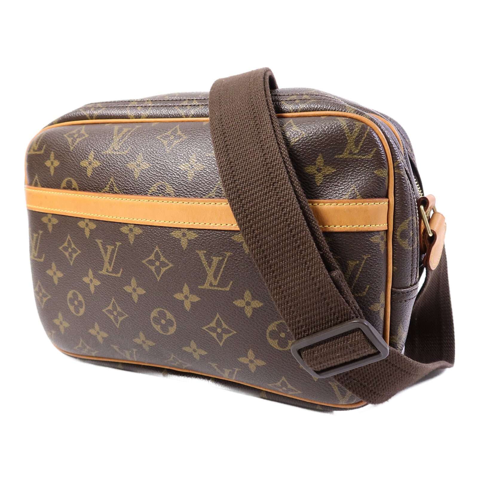 LOUIS VUITTON Monogram Reporter PM肩背袋