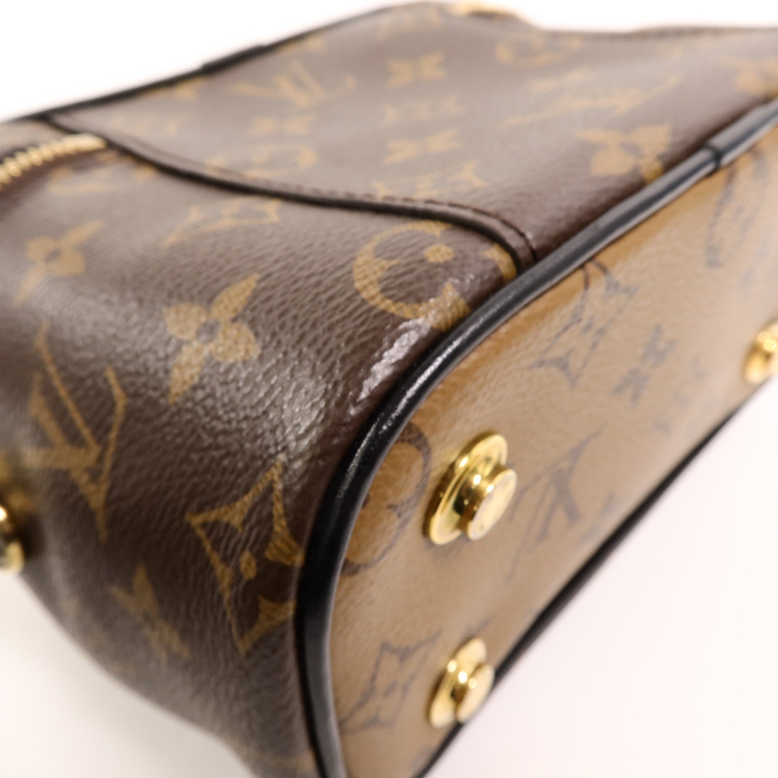 LOUIS VUITTON Monogram Reverse Vanity PM手挽肩背兩用袋