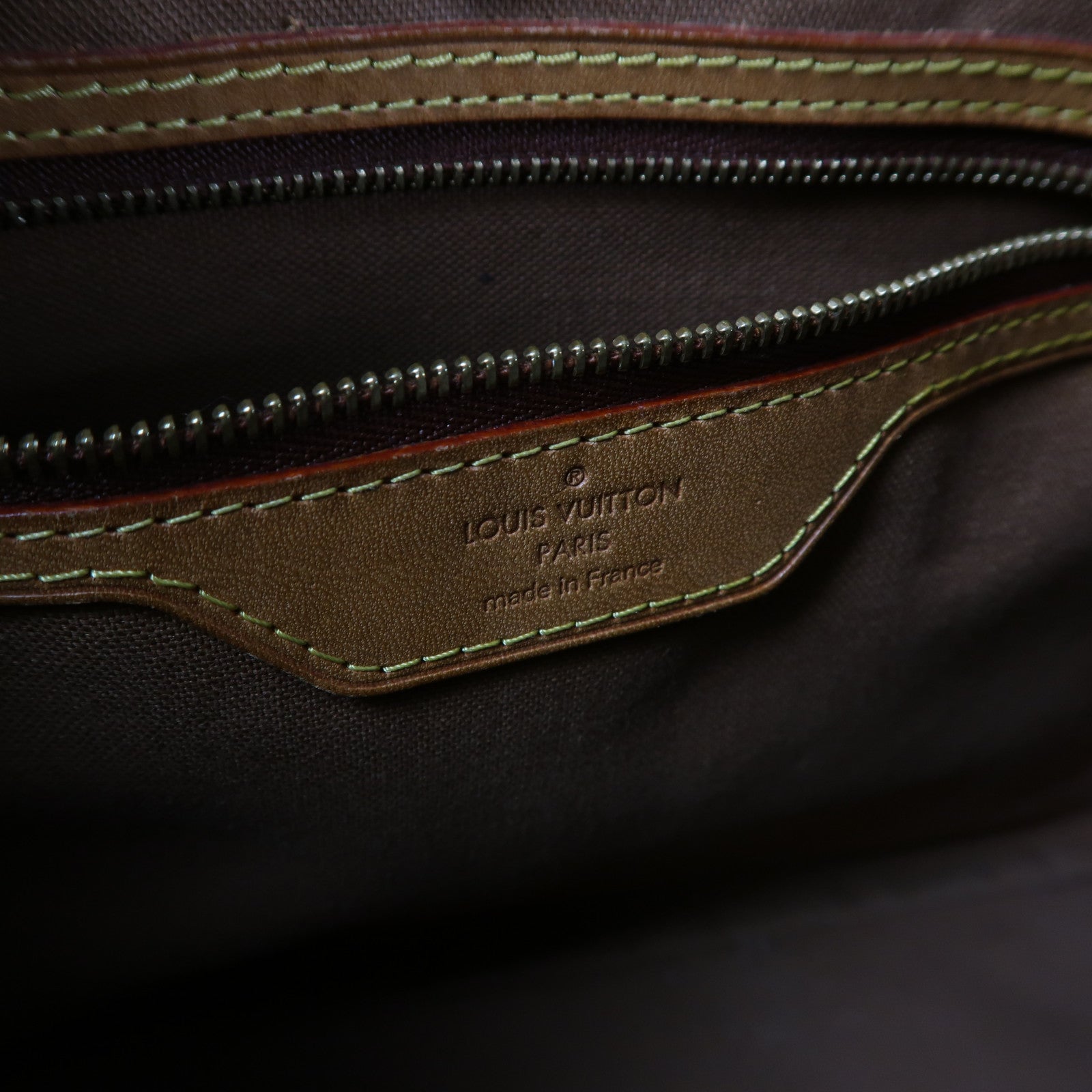 LOUIS VUITTON Monogram Batignolles Horizontal金扣肩背袋棕色