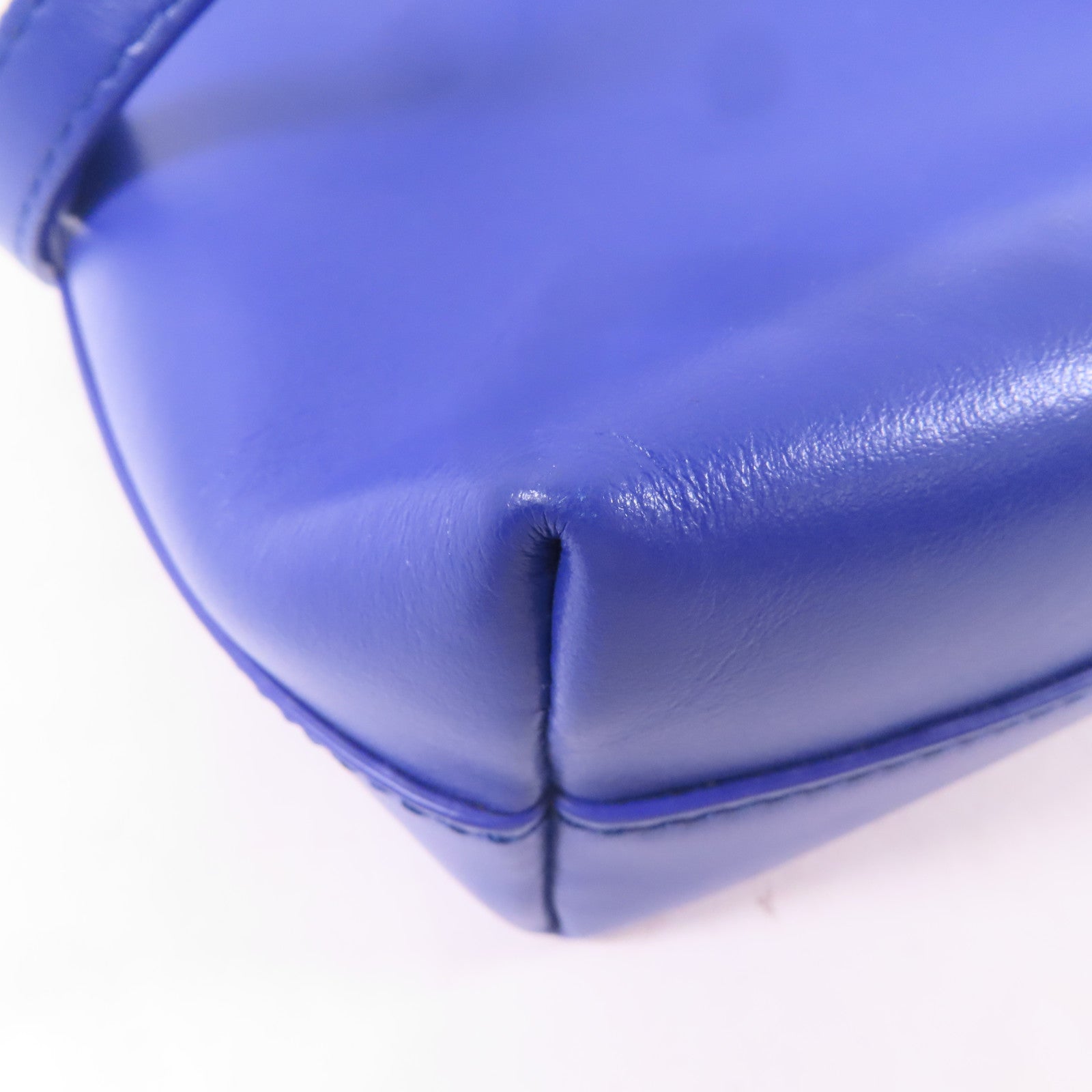 Chloe 牛皮皮革Shoulder Bag手挽肩背兩用袋藍色