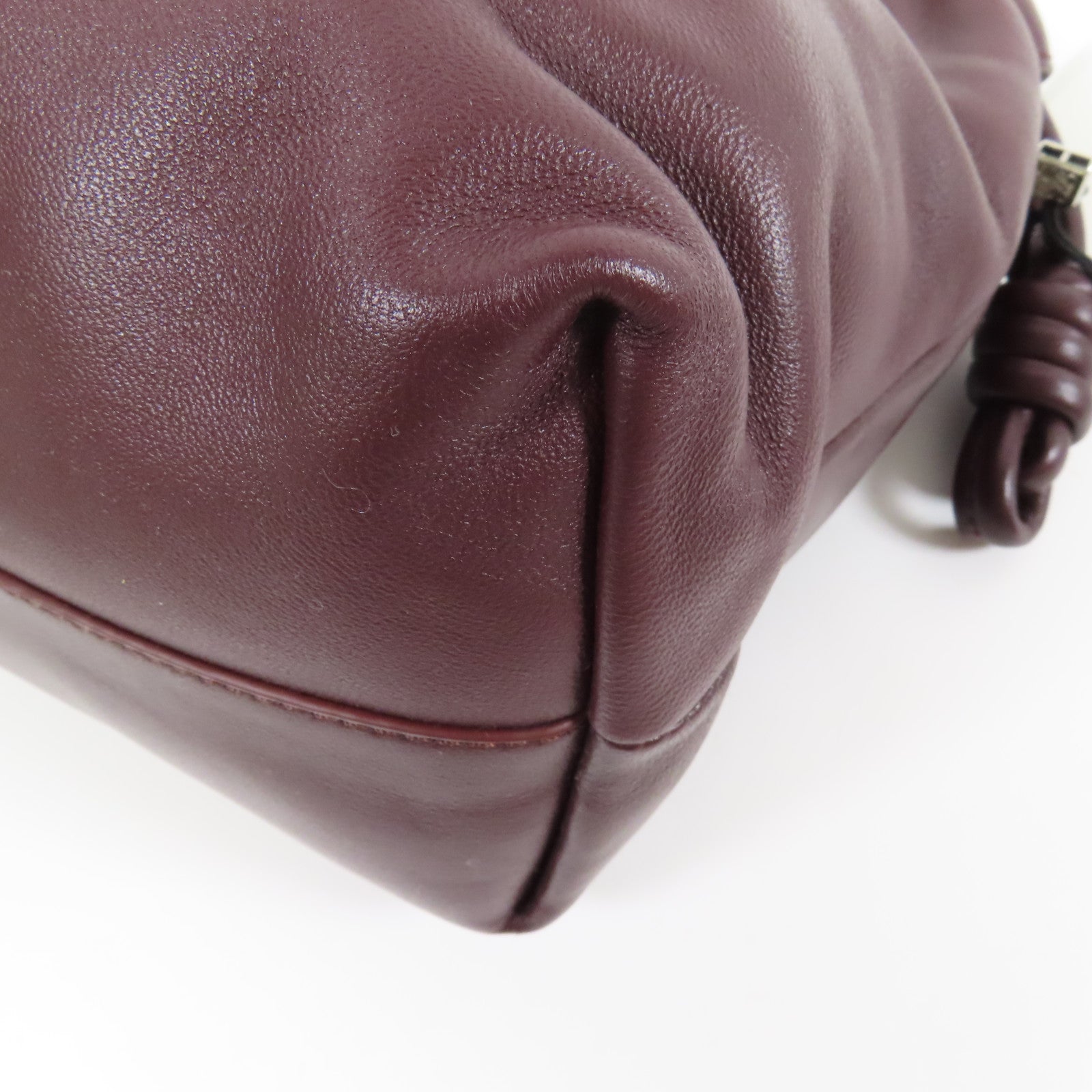 LOEWE 羊皮皮革Medium Flamenco Purse金扣肩背袋