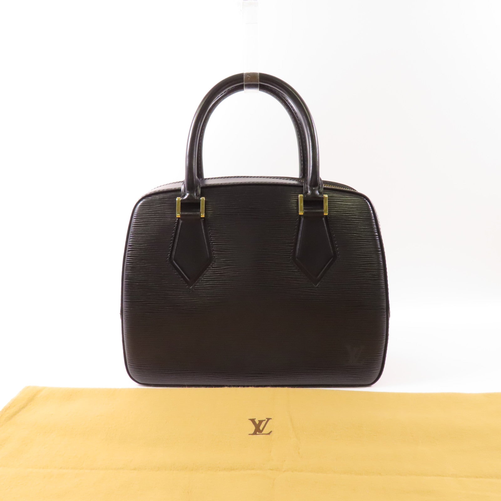 LOUIS VUITTON Epi Sabron金扣手挽袋