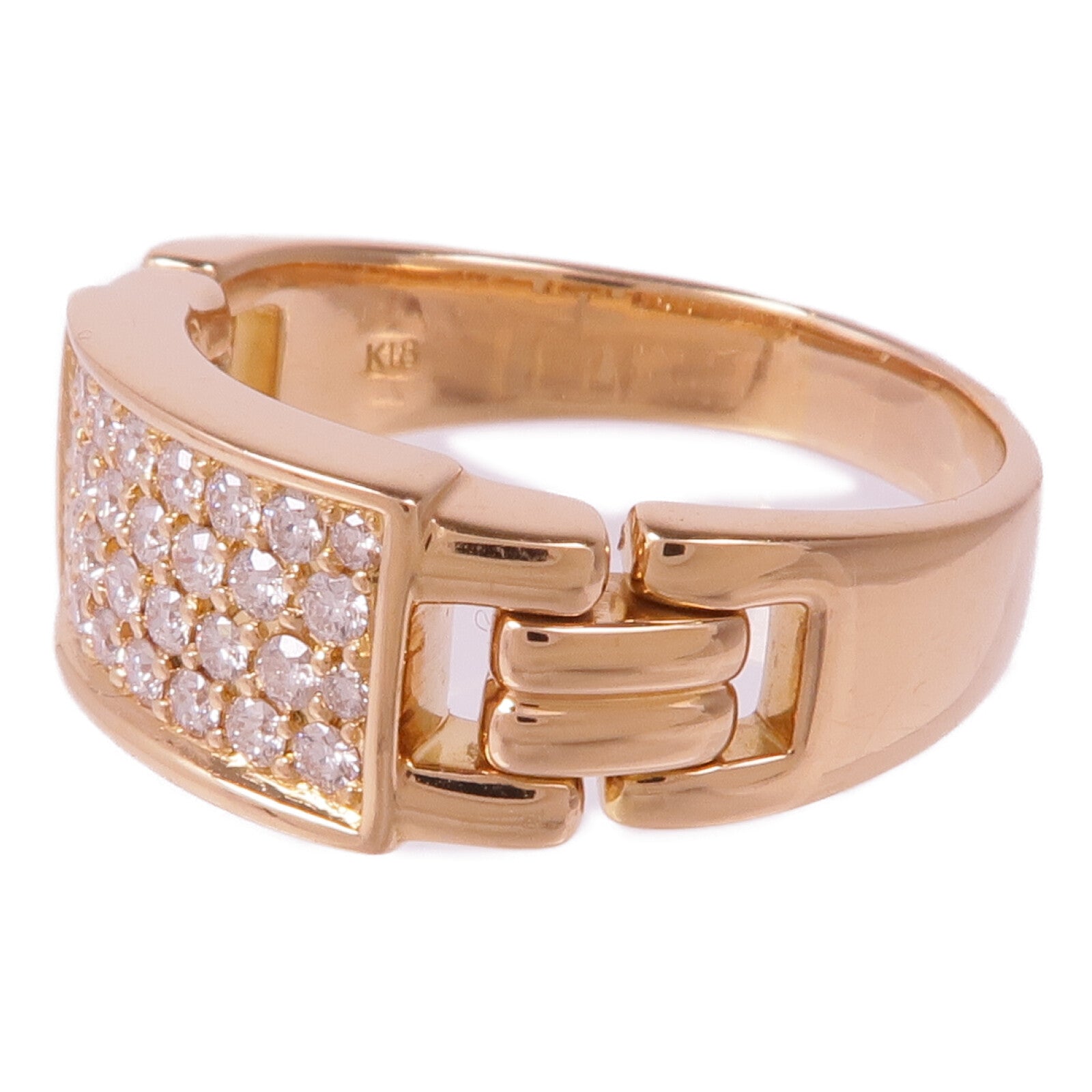 JEWELRY 18K玫瑰金Diamond Ring鑽石戒指US#8.5