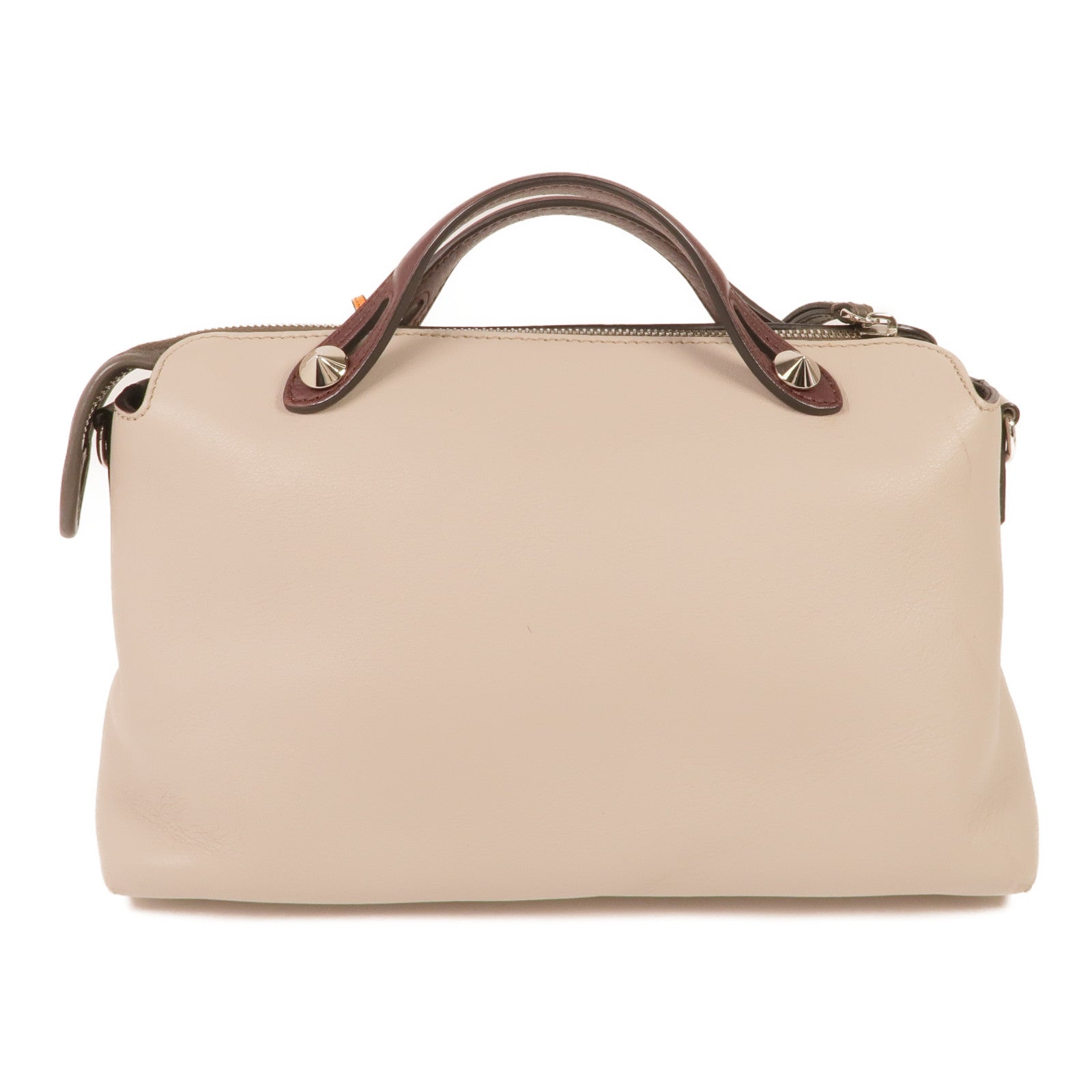 FENDI 牛皮皮革By The Way銀扣手挽肩背兩用袋