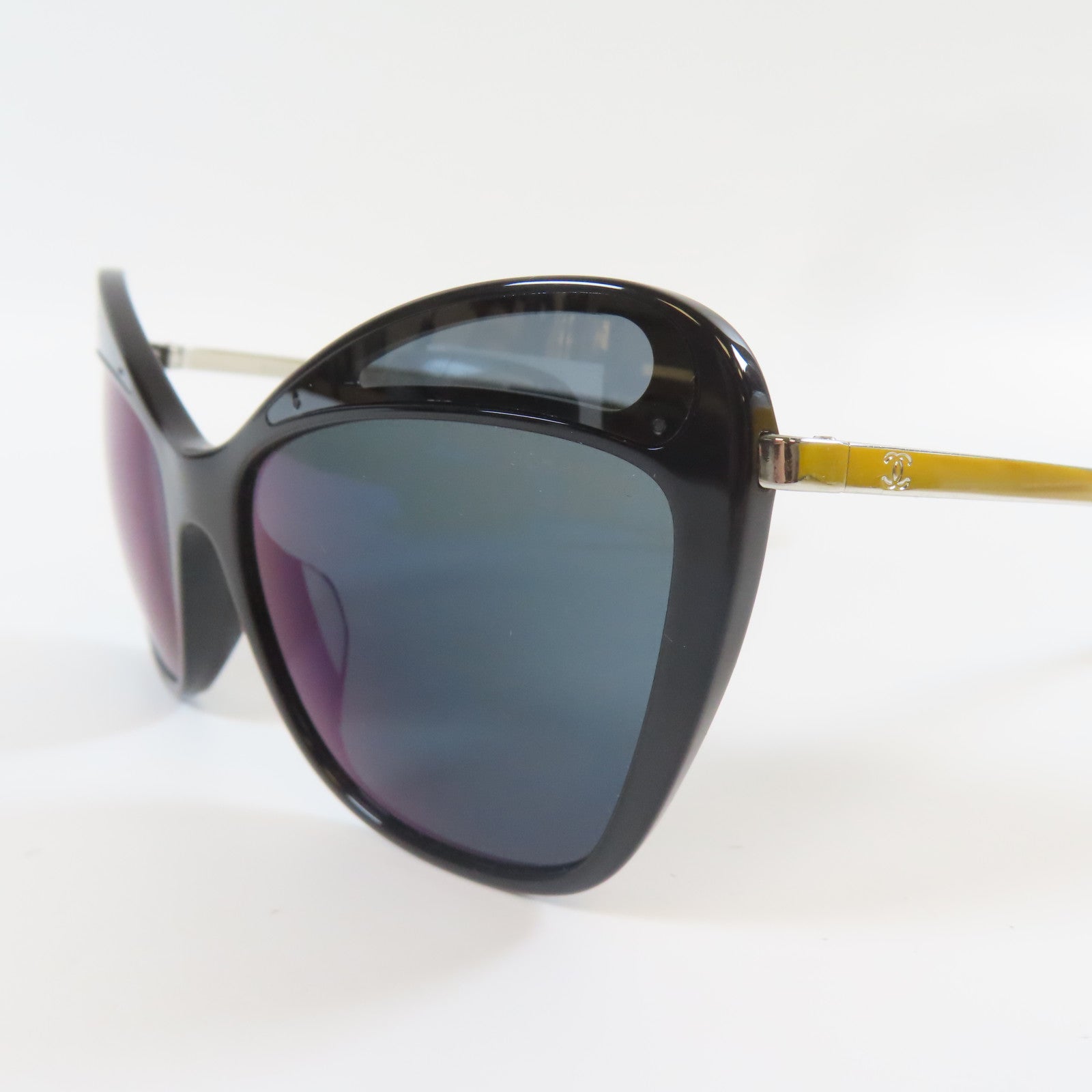 CHANEL 【激減優惠】PVC Sunglass太陽眼鏡黑色