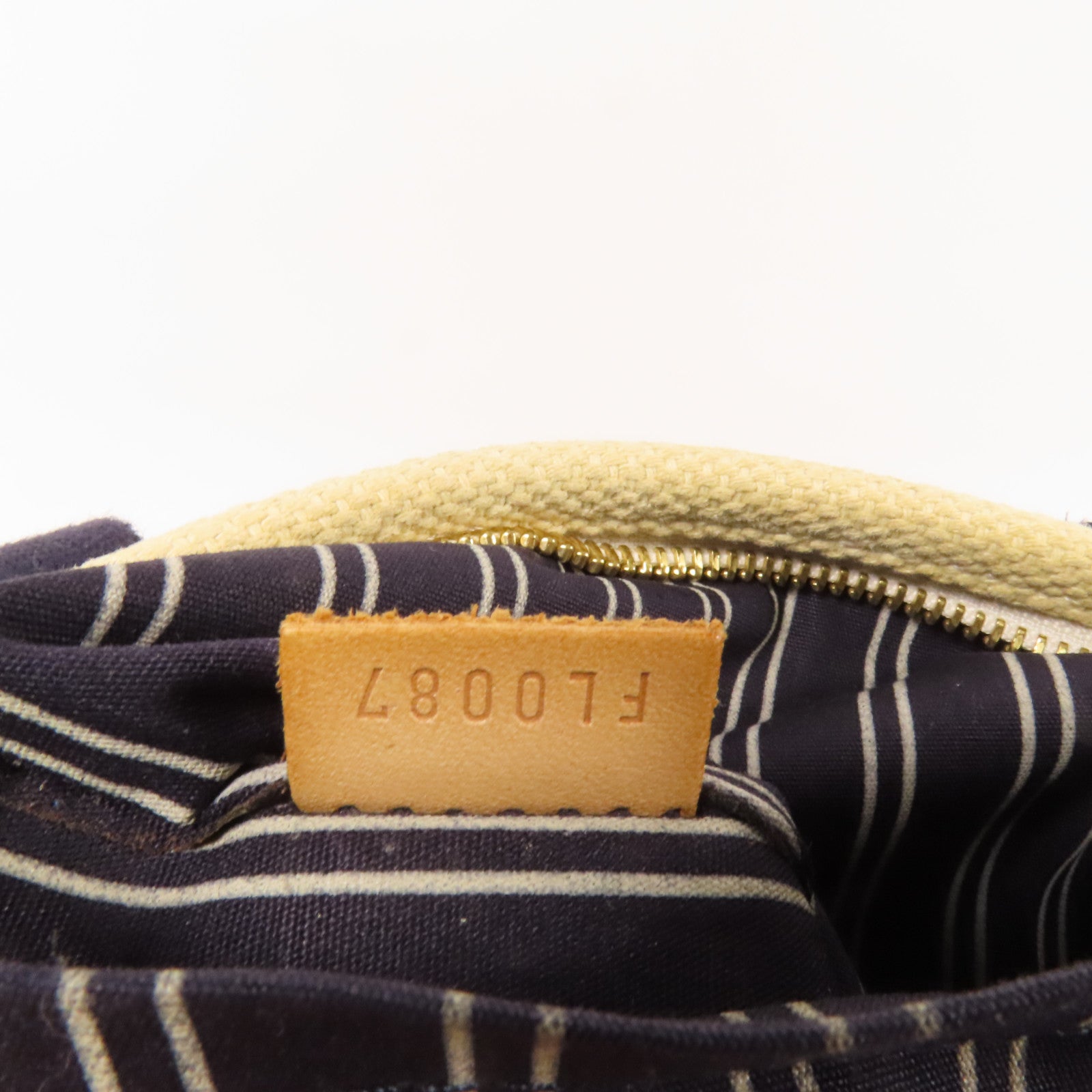 LOUIS VUITTON 帆布Antigua Cabas PM金扣手挽袋