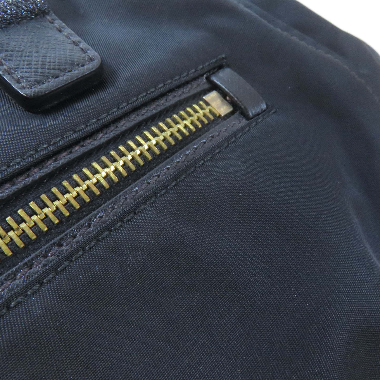 PRADA 【激減優惠】尼龍2 Way Shoulder Bag金扣手挽肩背兩用袋黑色