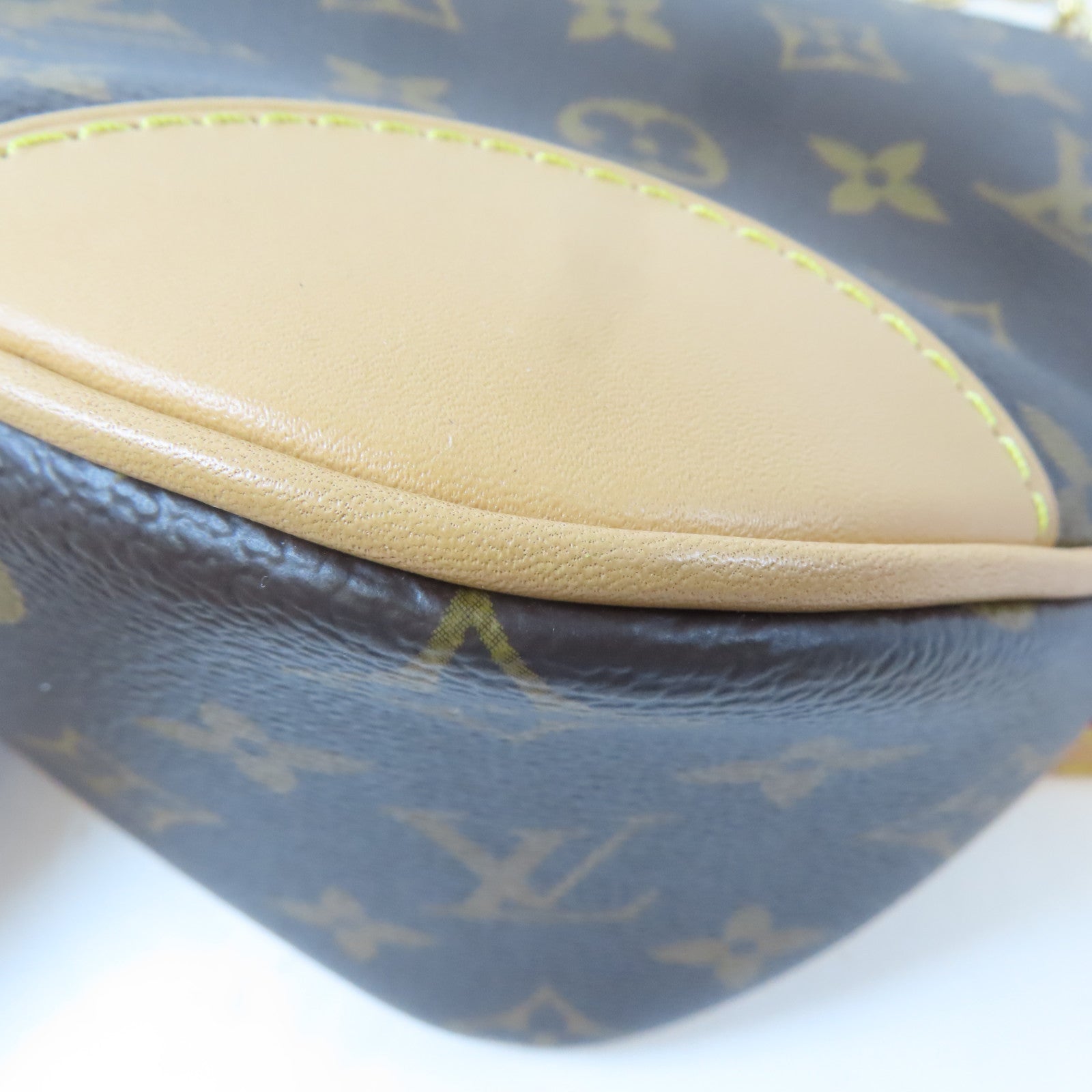LOUIS VUITTON Monogram Boulogne金扣肩背袋啡色