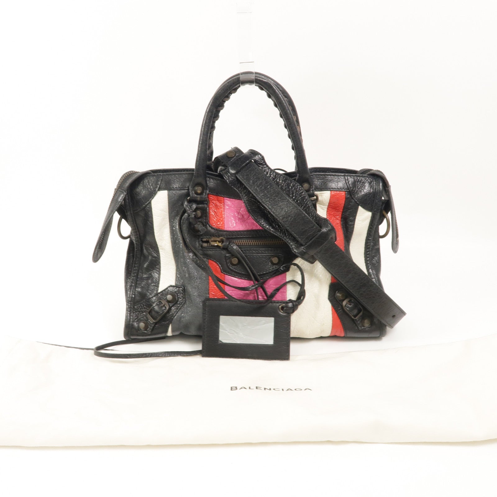 BALENCIAGA 牛皮皮革Classic City Small手挽肩背兩用袋