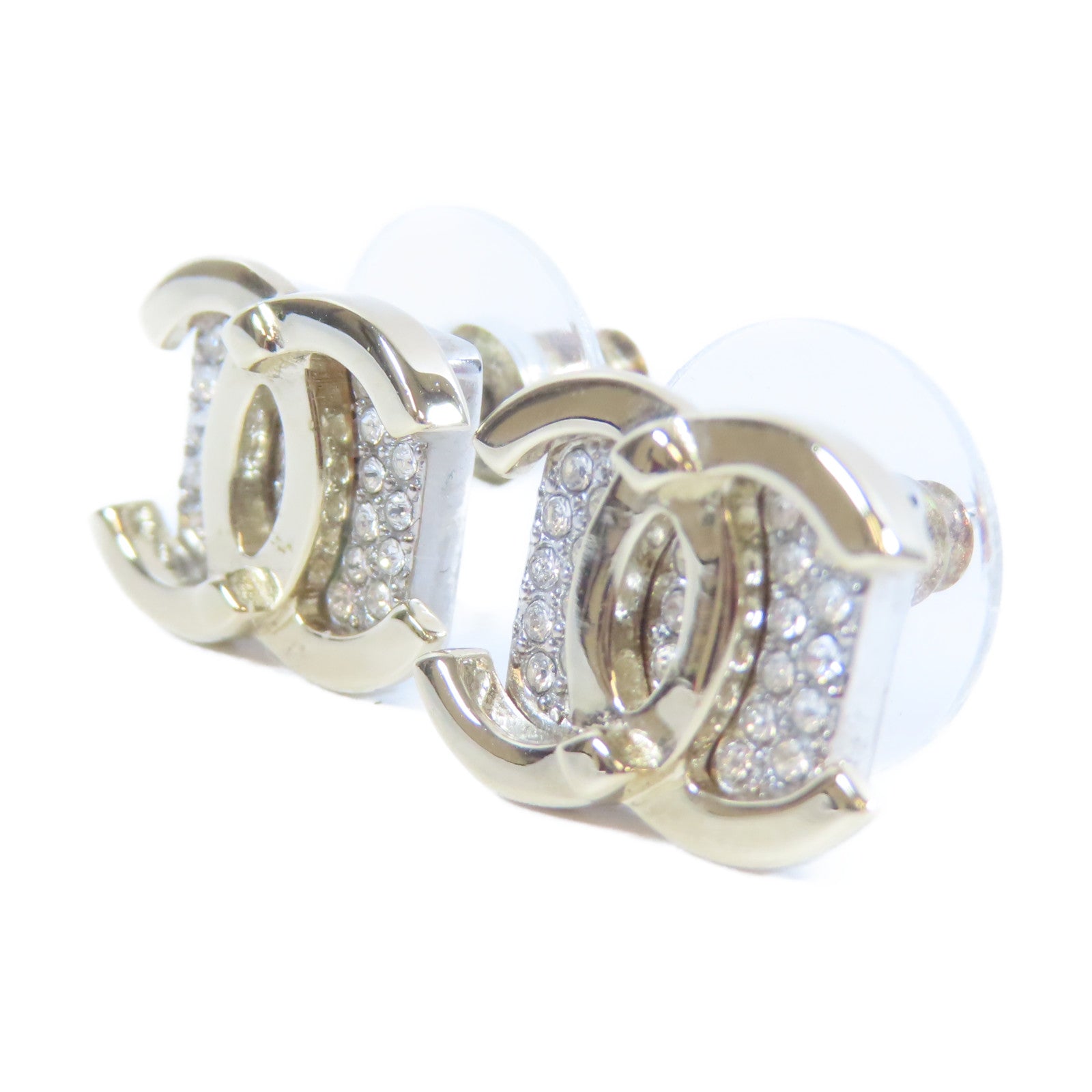 CHANEL 金屬Earrings耳環金色