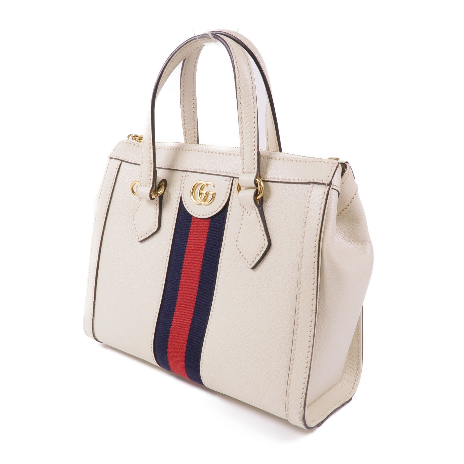 GUCCI 牛皮皮革2 Way Shoulder金扣手挽肩背兩用袋