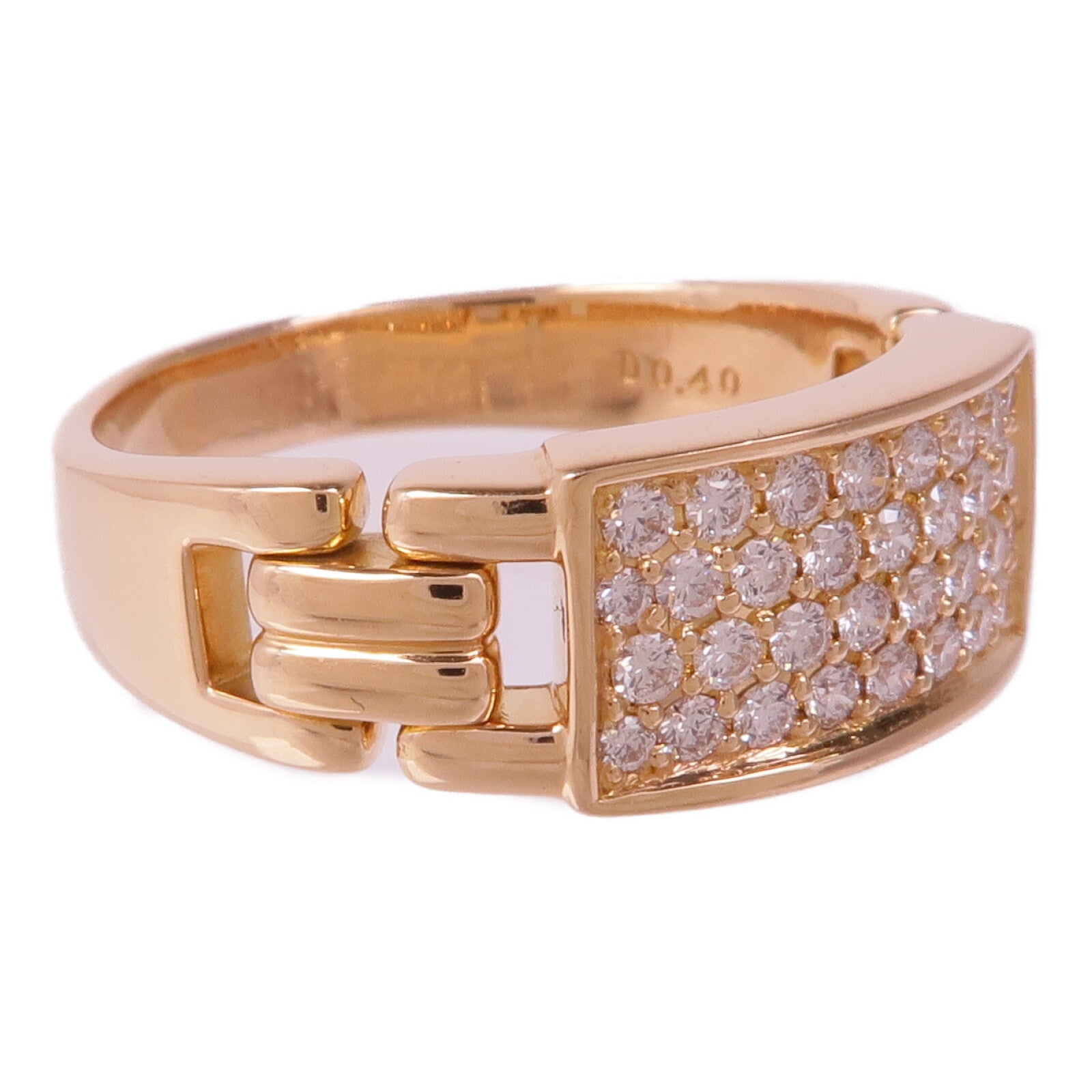 JEWELRY 18K玫瑰金Diamond Ring鑽石戒指US#8.5