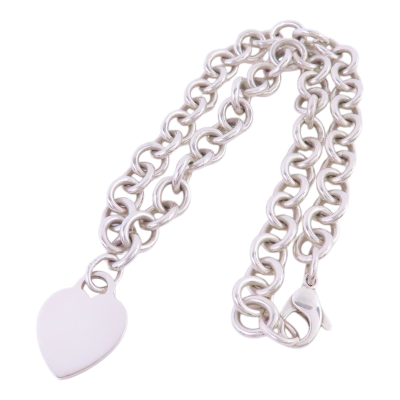 TIFFANY＆CO 925純銀Heart Tag Necklace項鏈