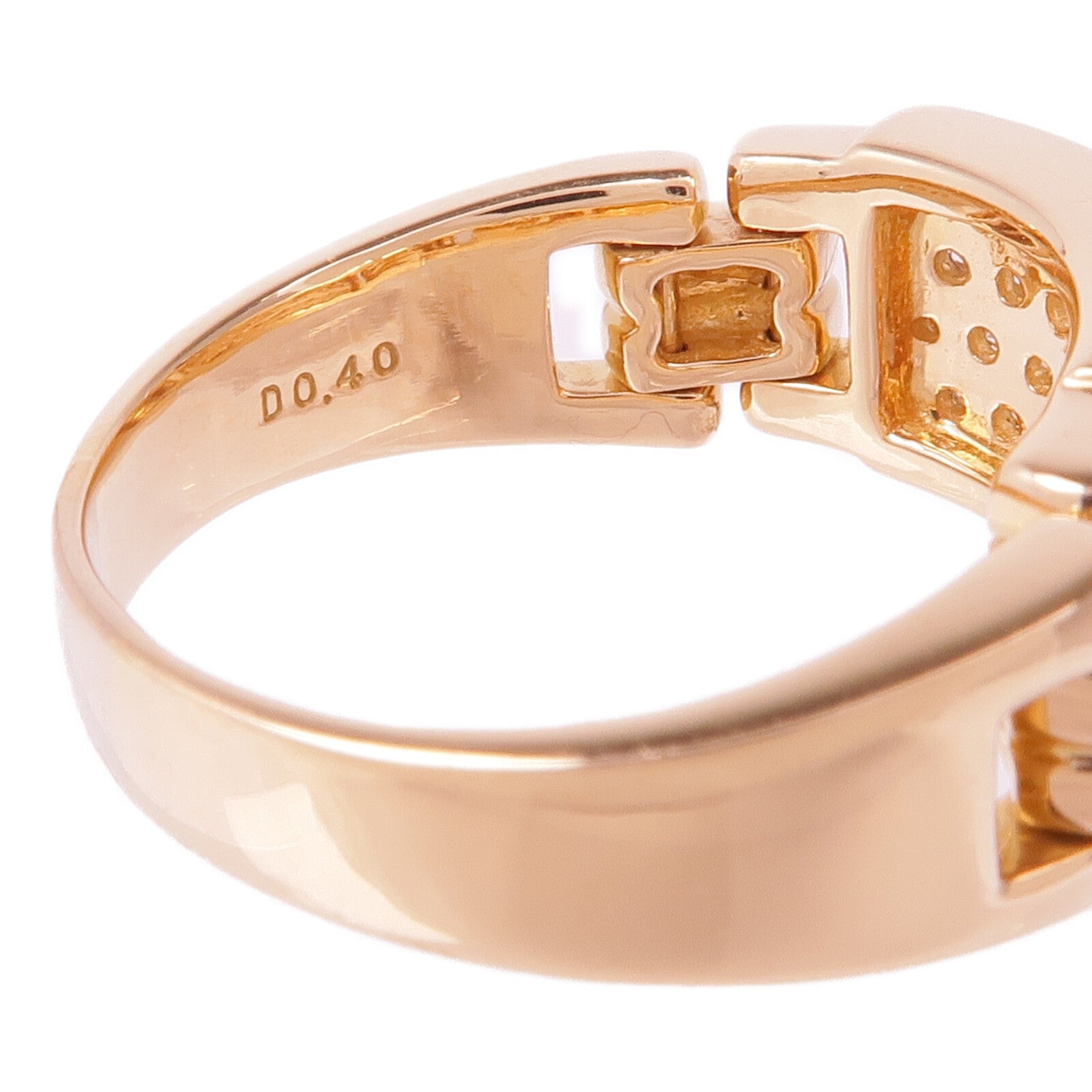 JEWELRY 18K玫瑰金Diamond Ring鑽石戒指US#8.5