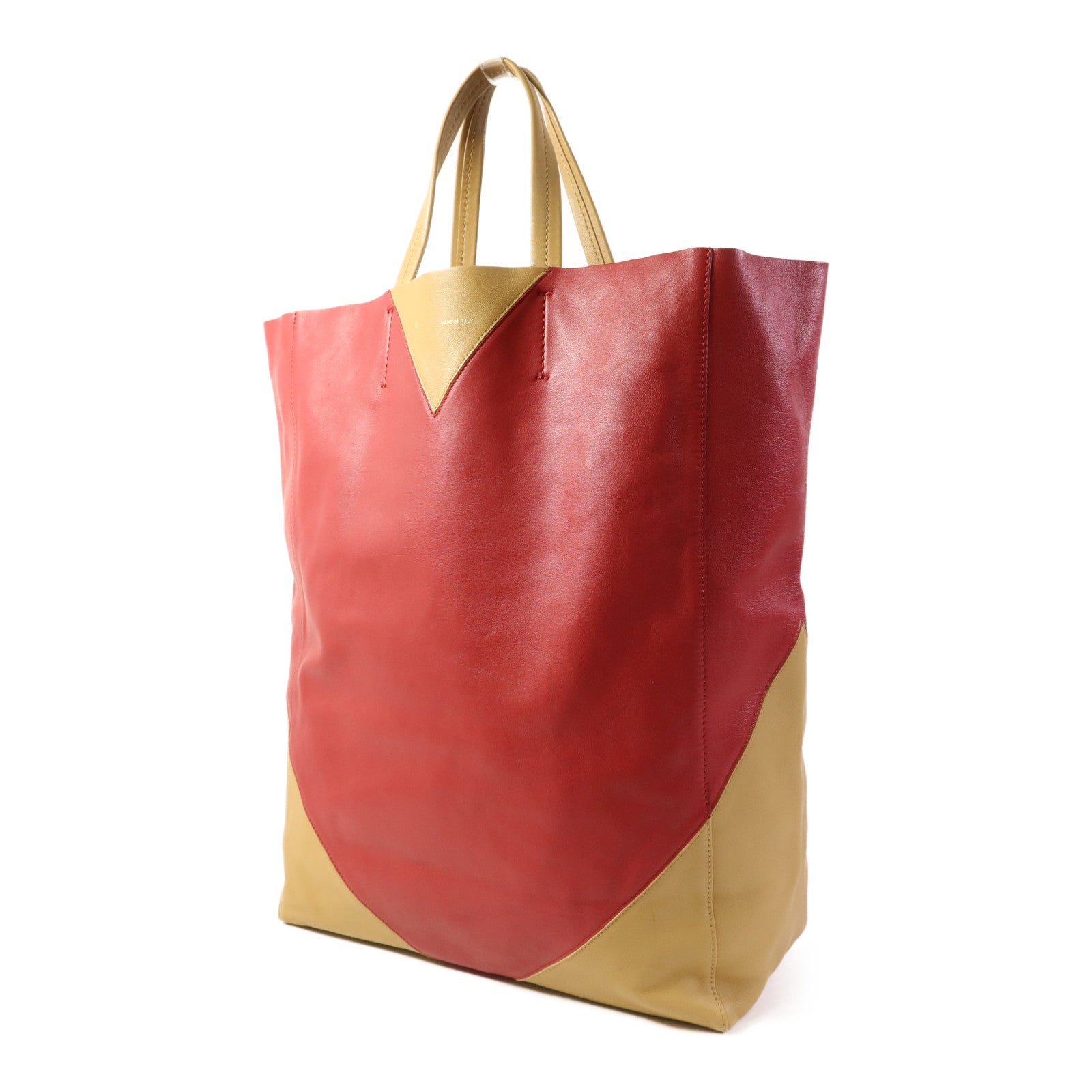 CELINE 羊皮皮革CABAS Tote Bag金扣手挽袋