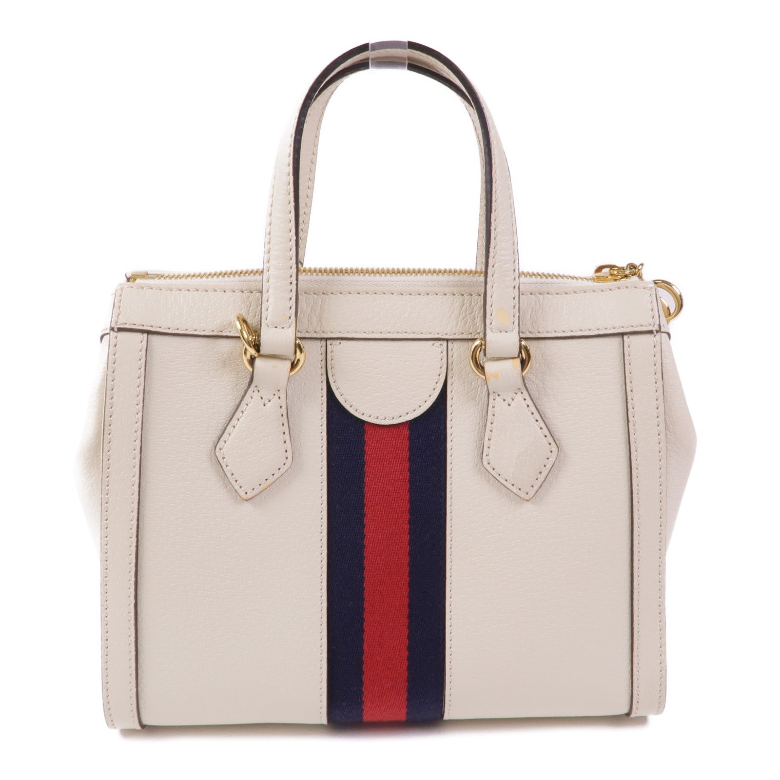 GUCCI 牛皮皮革2 Way Shoulder金扣手挽肩背兩用袋