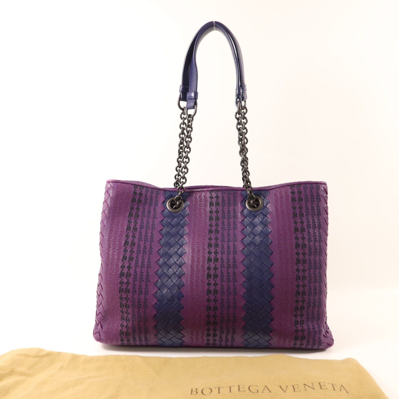 BOTTEGA VENETA 羊皮皮革Shoulder Bag鏈帶肩背袋