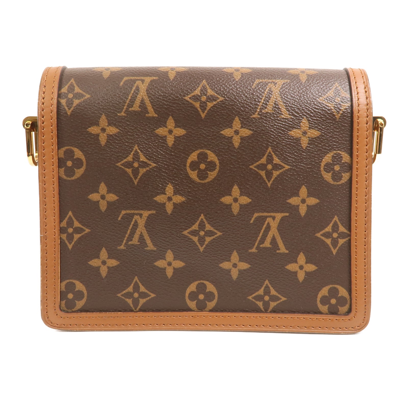 LOUIS VUITTON Monogram Reverse Mini Dauphine肩背袋