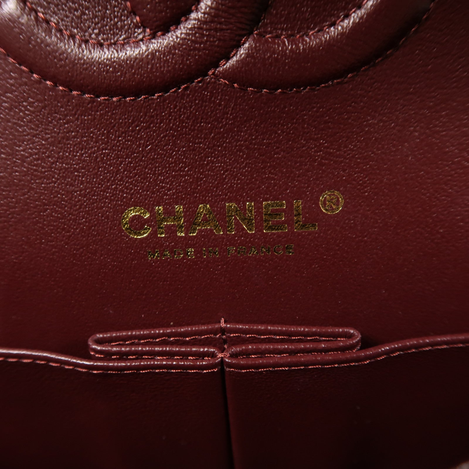 CHANEL 牛皮皮革Classic 25金扣鏈帶肩背袋