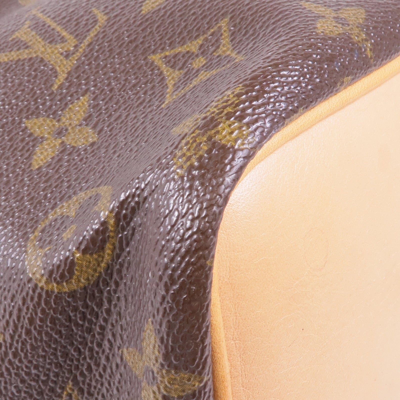 LOUIS VUITTON Monogram Petit Noe金扣肩背袋棕色