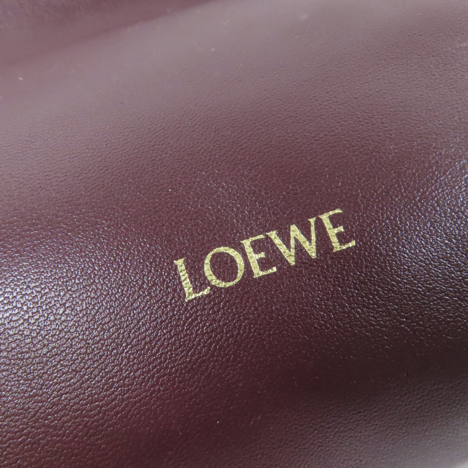 LOEWE 羊皮皮革Medium Flamenco Purse金扣肩背袋